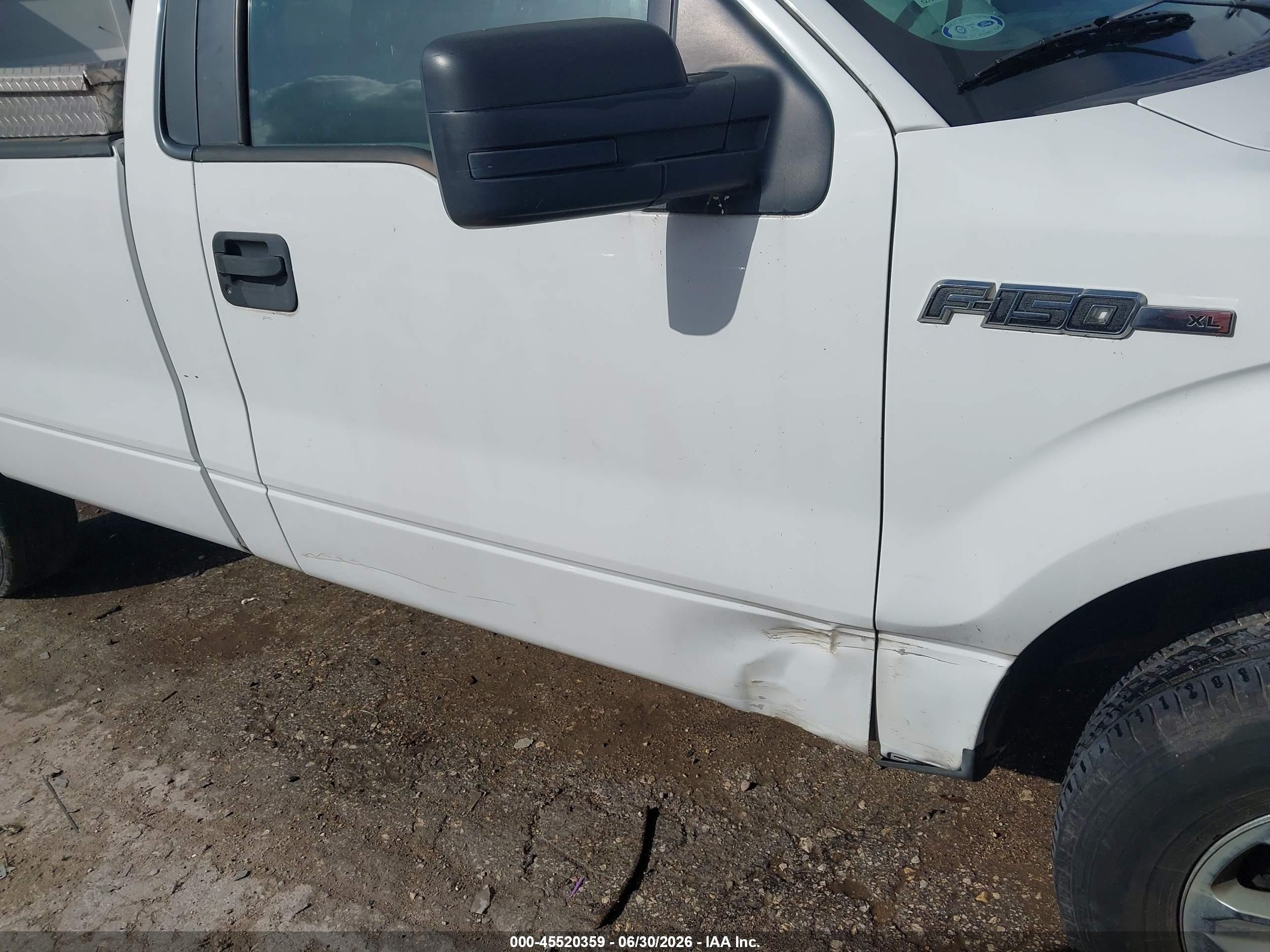 2012 Ford F-150 Xl Белый vin: 1FTMF1CM8CKD58637
