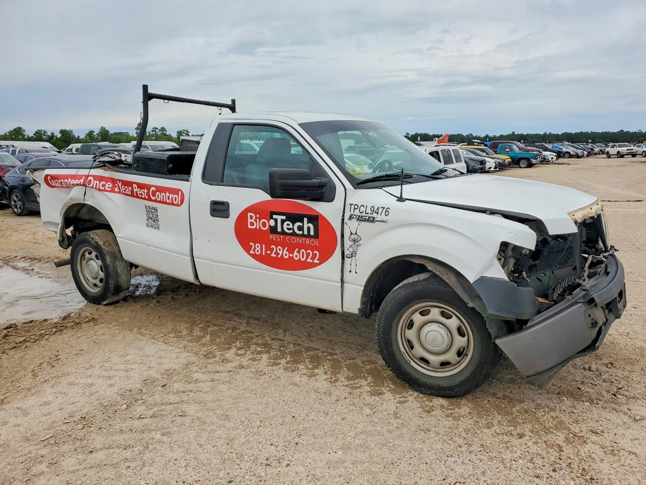 2012 Ford F150 Белый vin: 1FTMF1CM8CKE39525