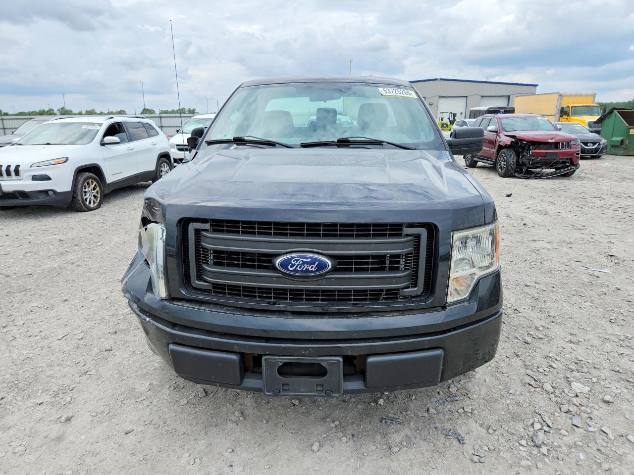 2013 Ford F150 Black vin: 1FTMF1CM8DKF71699
