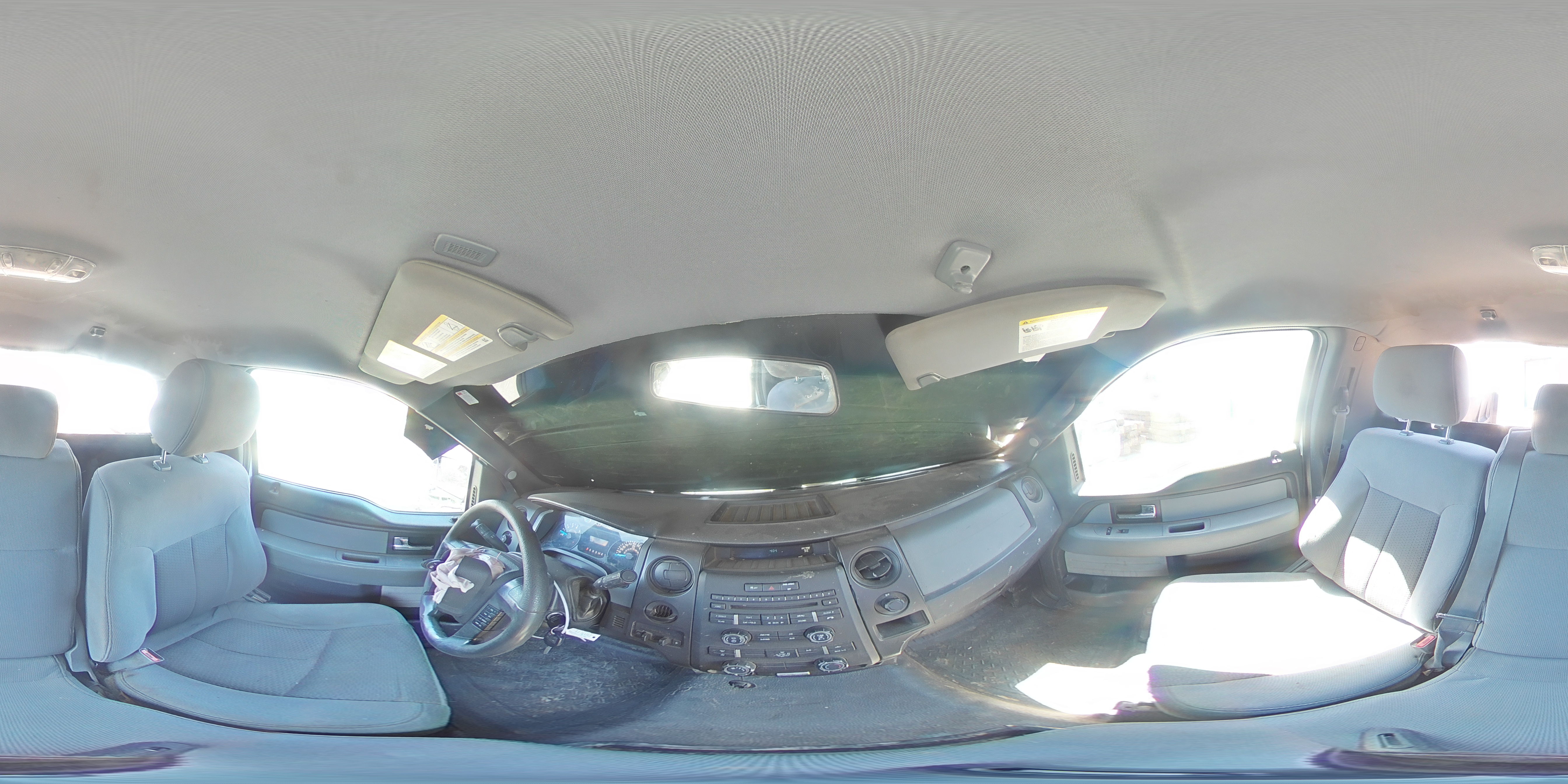 2014 Ford F150 White vin: 1FTMF1CM8EKE09539