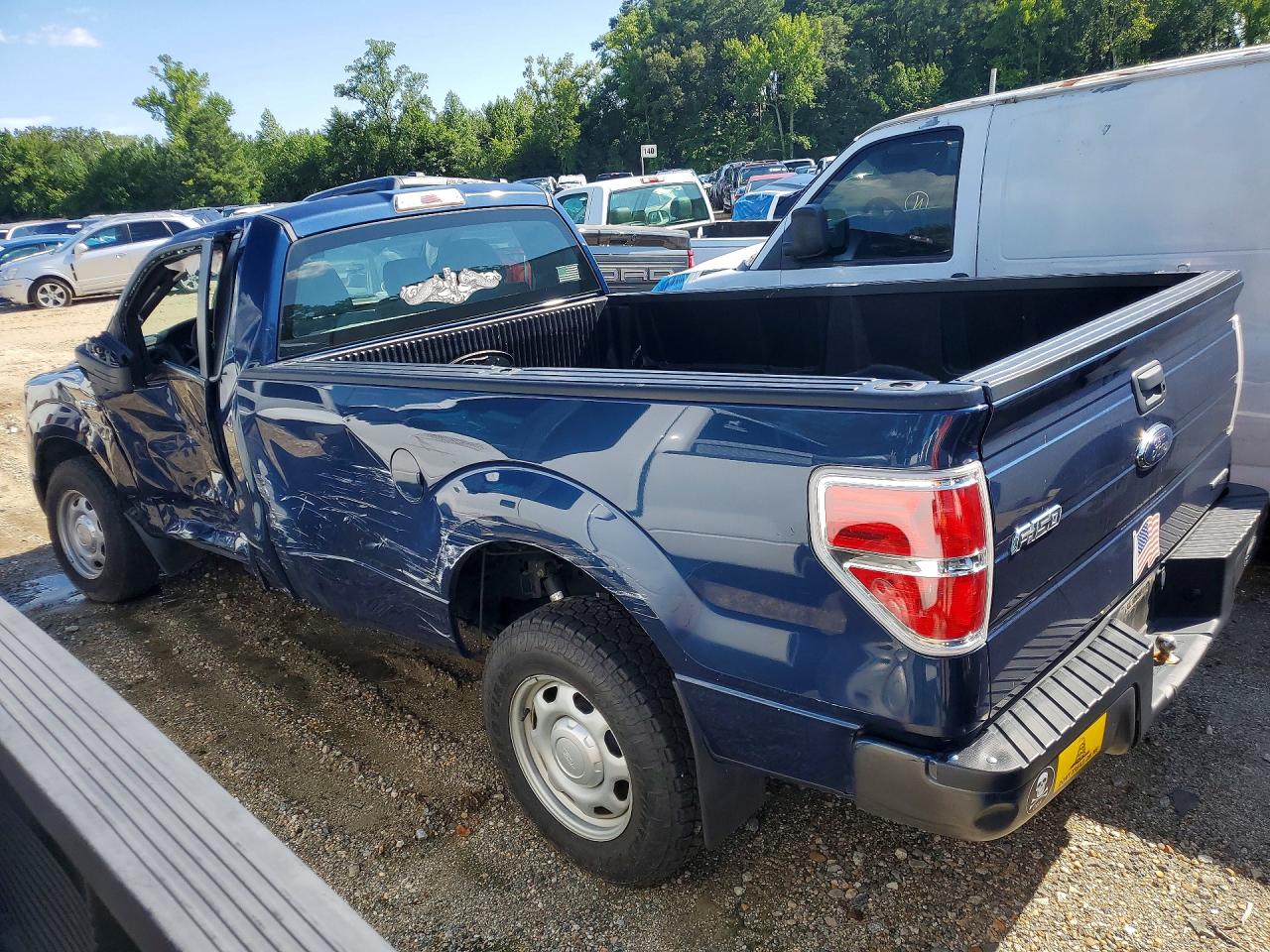 2014 Ford F150 Blue vin: 1FTMF1CM8EKG43566