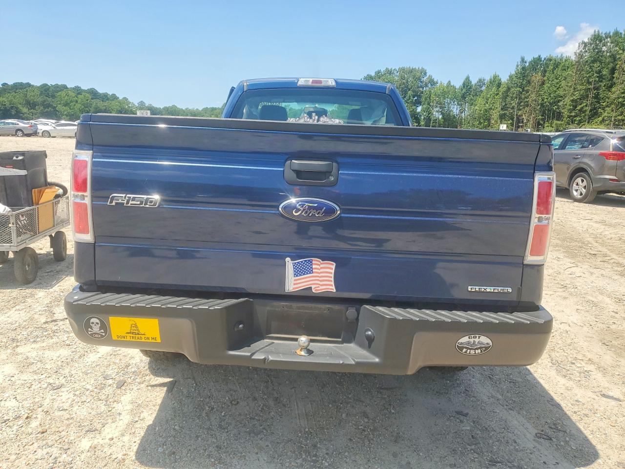 2014 Ford F150 Blue vin: 1FTMF1CM8EKG43566