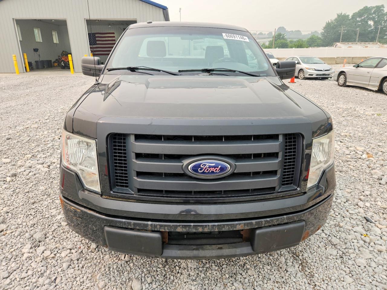 2012 Ford F150 Black vin: 1FTMF1CM9CKD93476