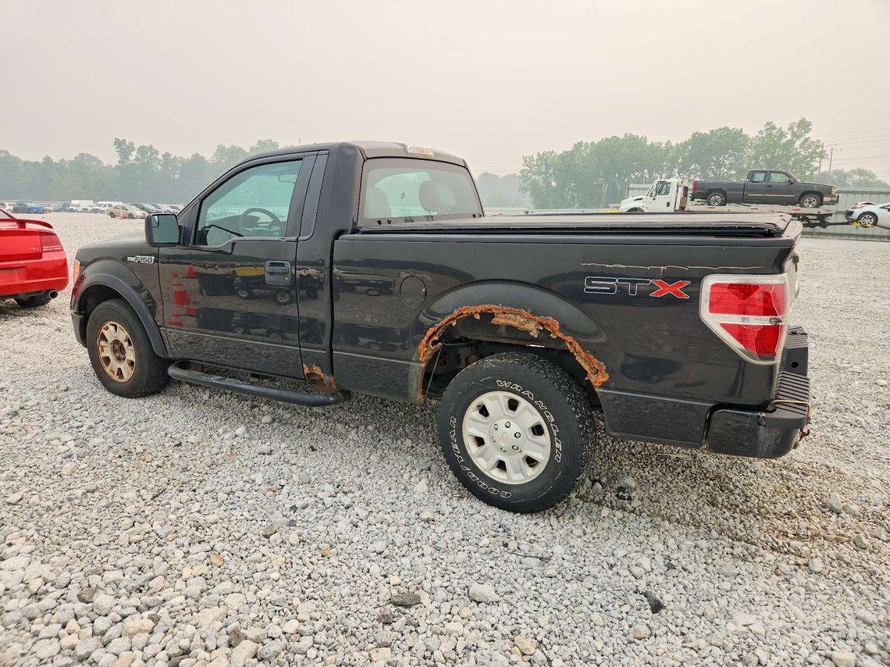 2012 Ford F150 Black vin: 1FTMF1CM9CKD93476