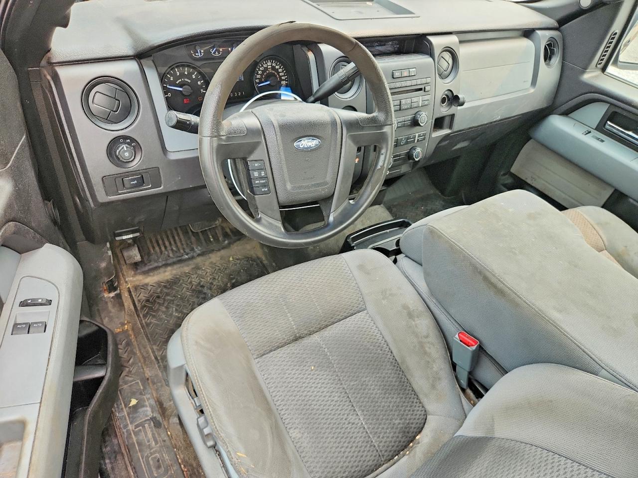 2012 Ford F150 Black vin: 1FTMF1CM9CKD93476