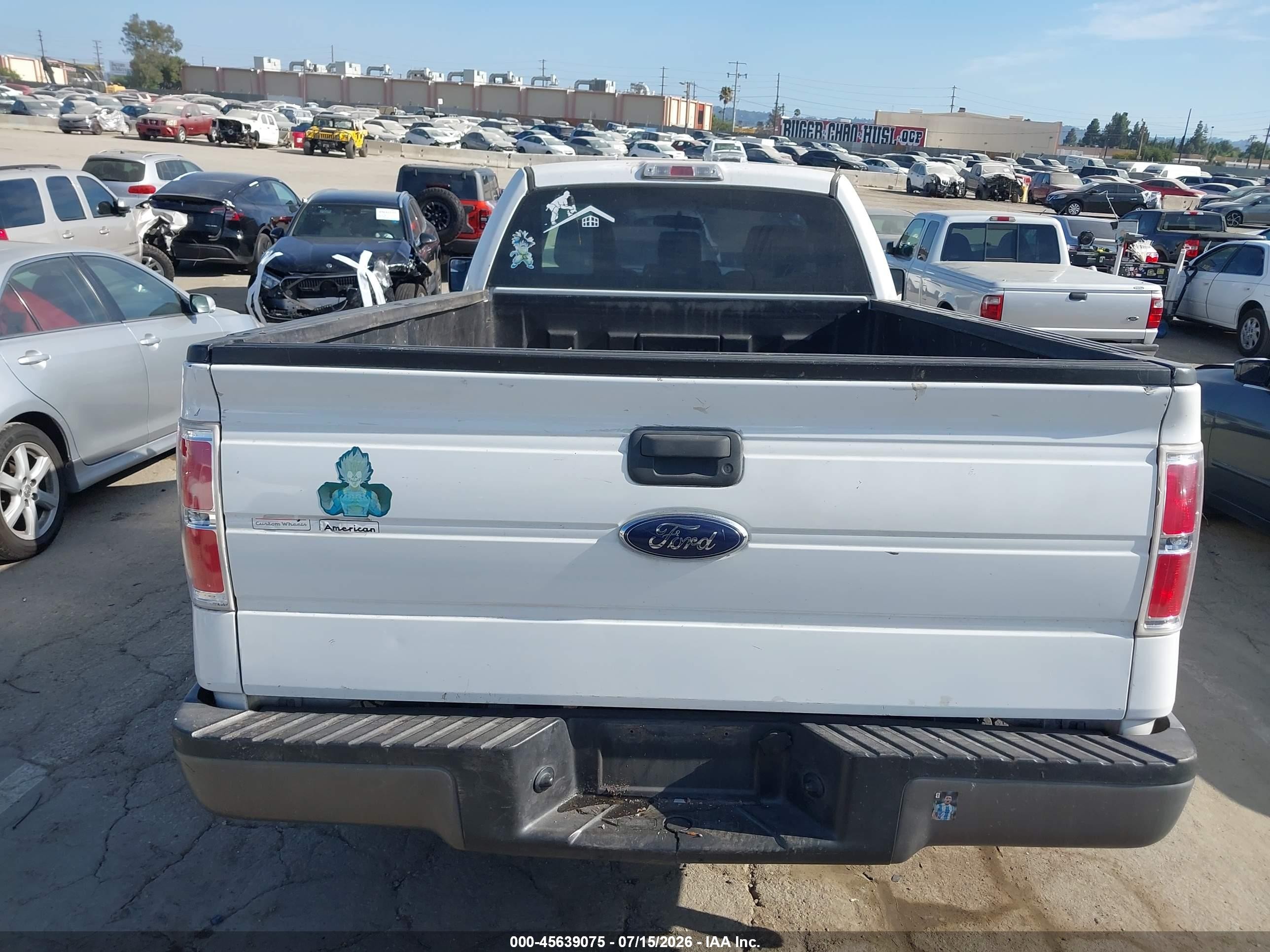2013 Ford F-150 Xl Белый vin: 1FTMF1CM9DKD55957