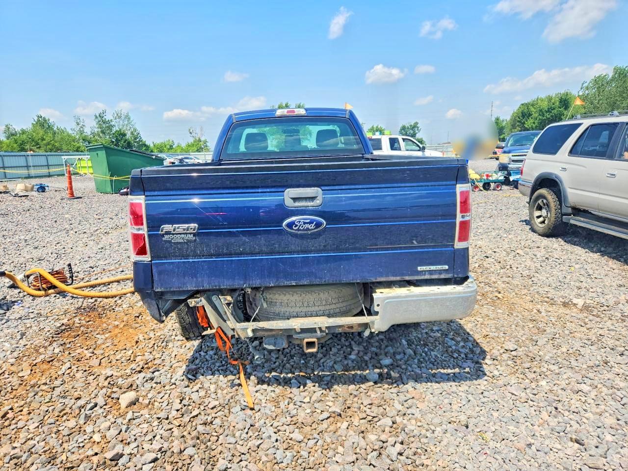2013 Ford F150 Blue vin: 1FTMF1CM9DKE33976