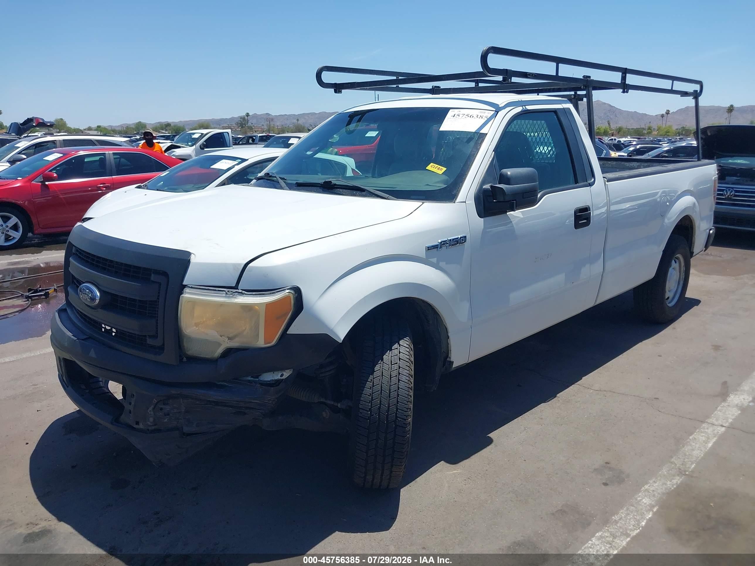 2013 Ford F-150 Stx/xl/xlt Белый vin: 1FTMF1CM9DKE67013