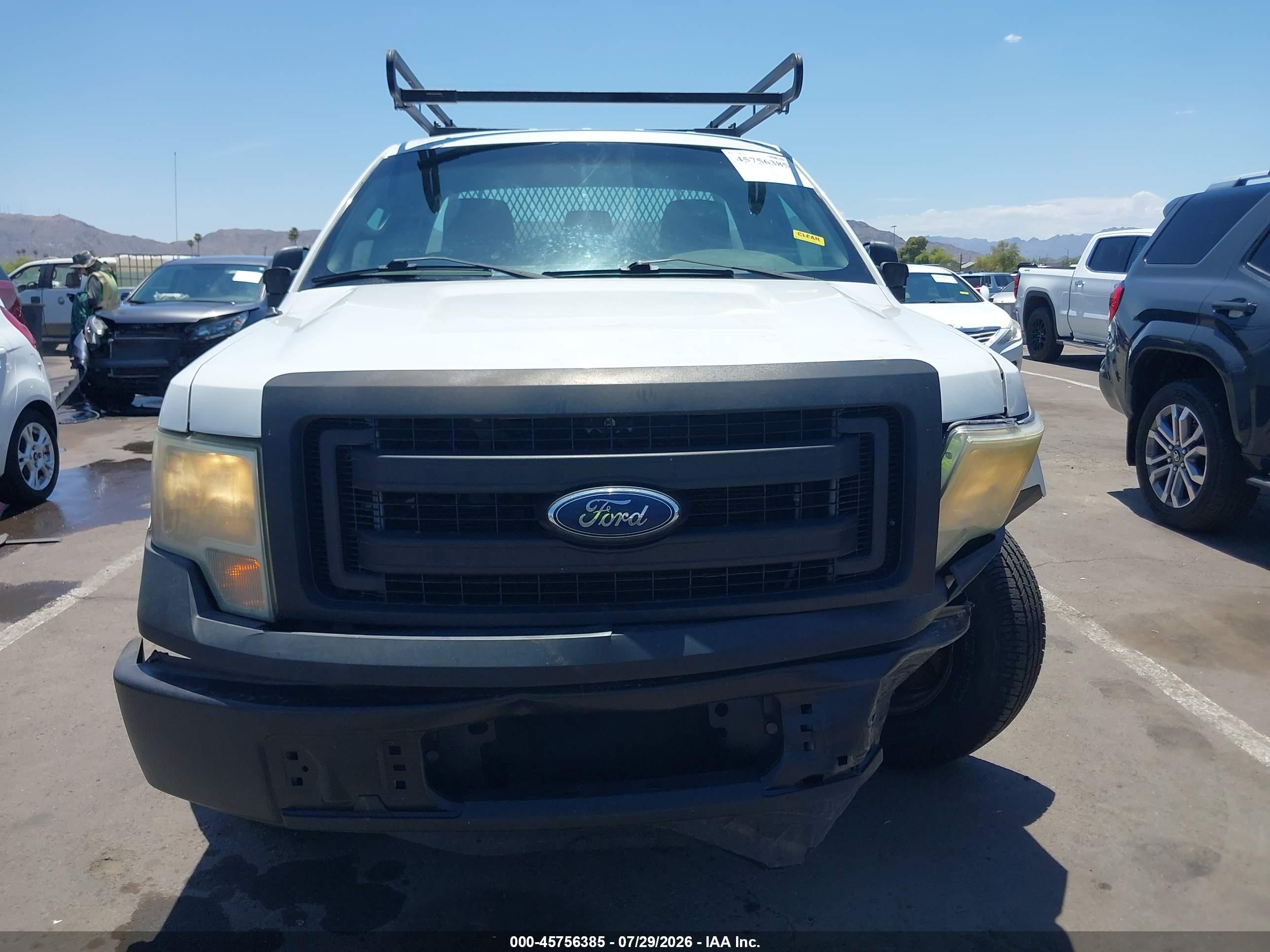 2013 Ford F-150 Stx/xl/xlt Белый vin: 1FTMF1CM9DKE67013