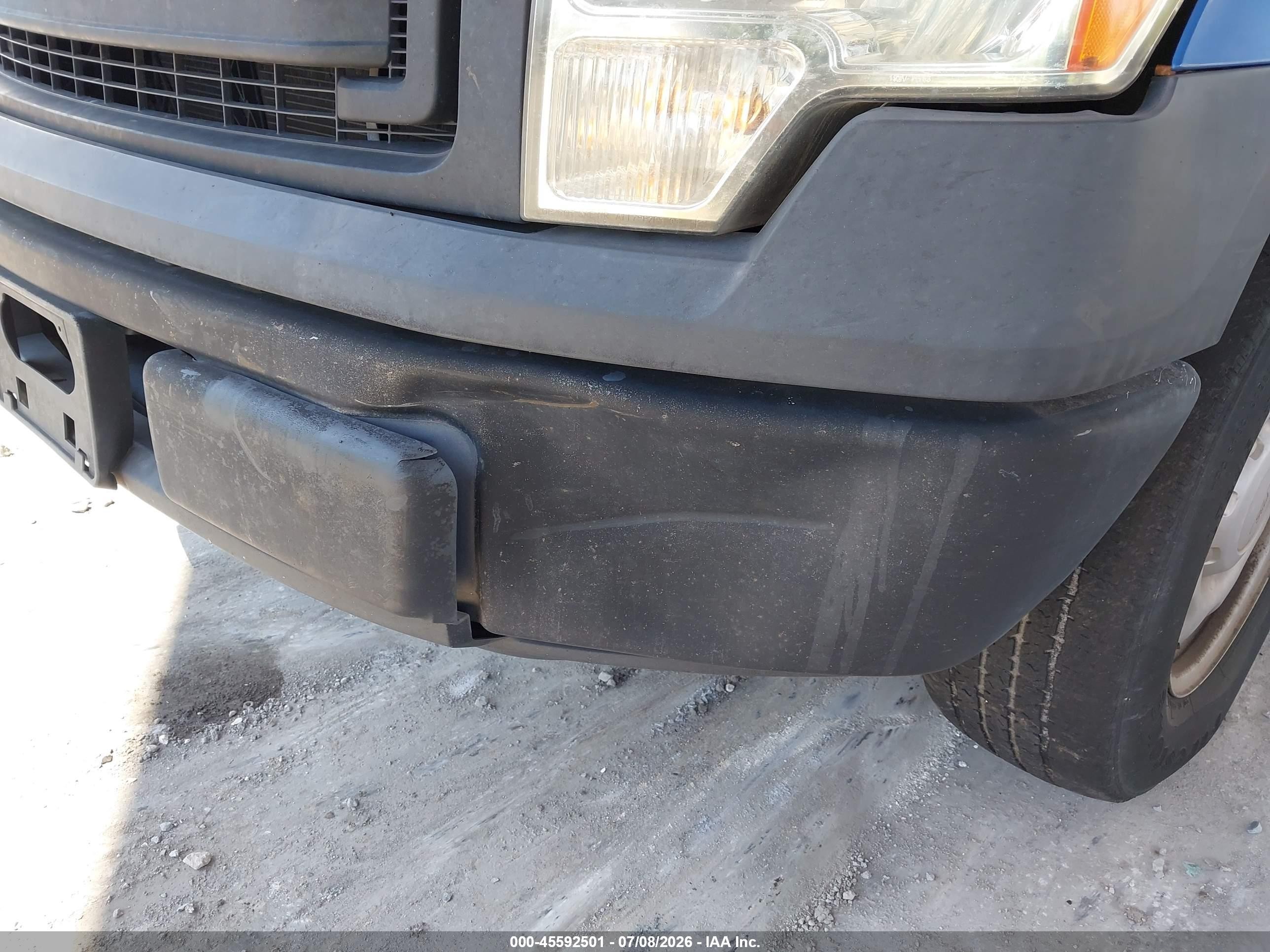 2013 Ford F-150 Xl Blue vin: 1FTMF1CM9DKF33916