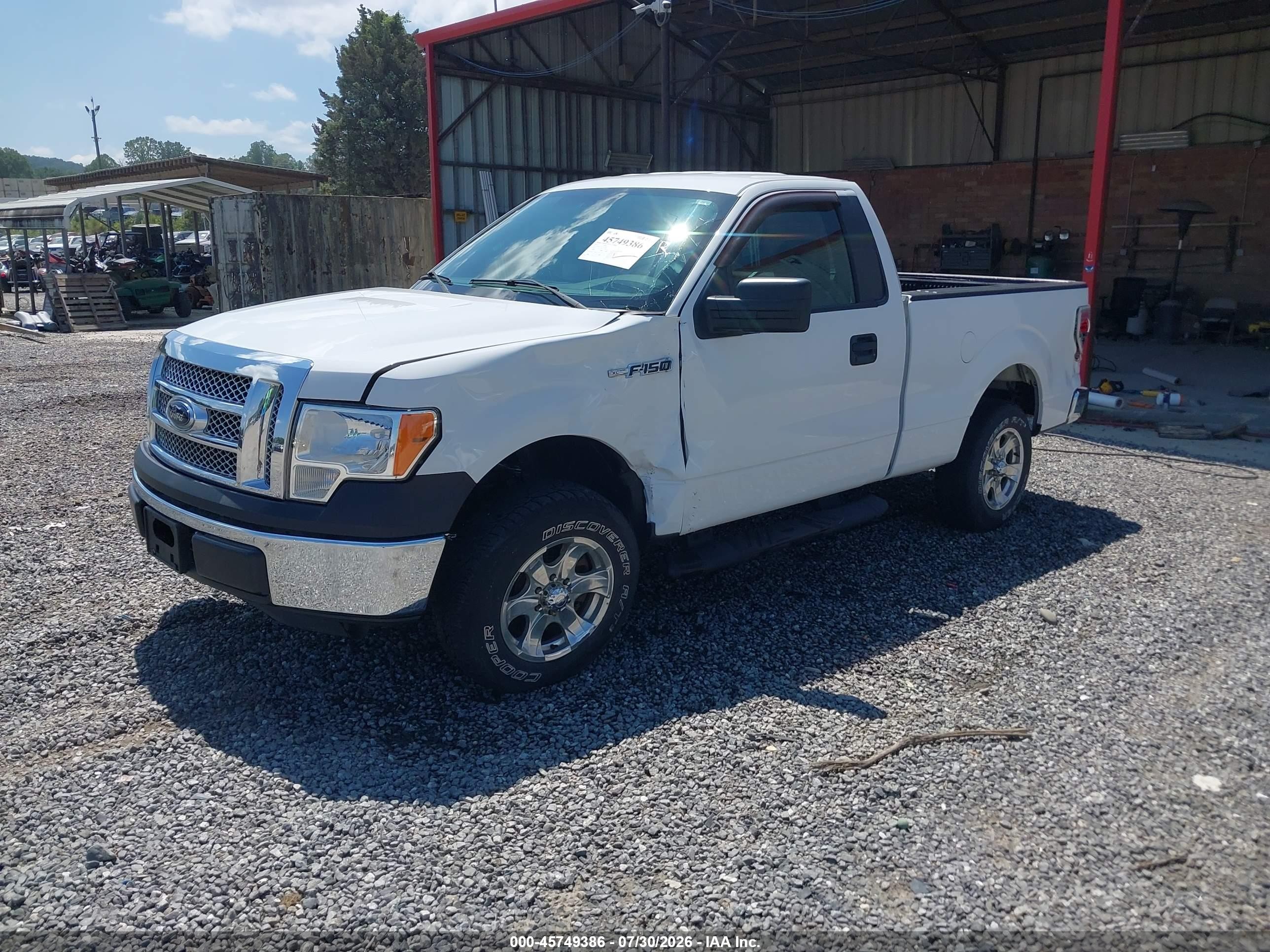 2014 Ford F-150 Xl Белый vin: 1FTMF1CM9EFA23091