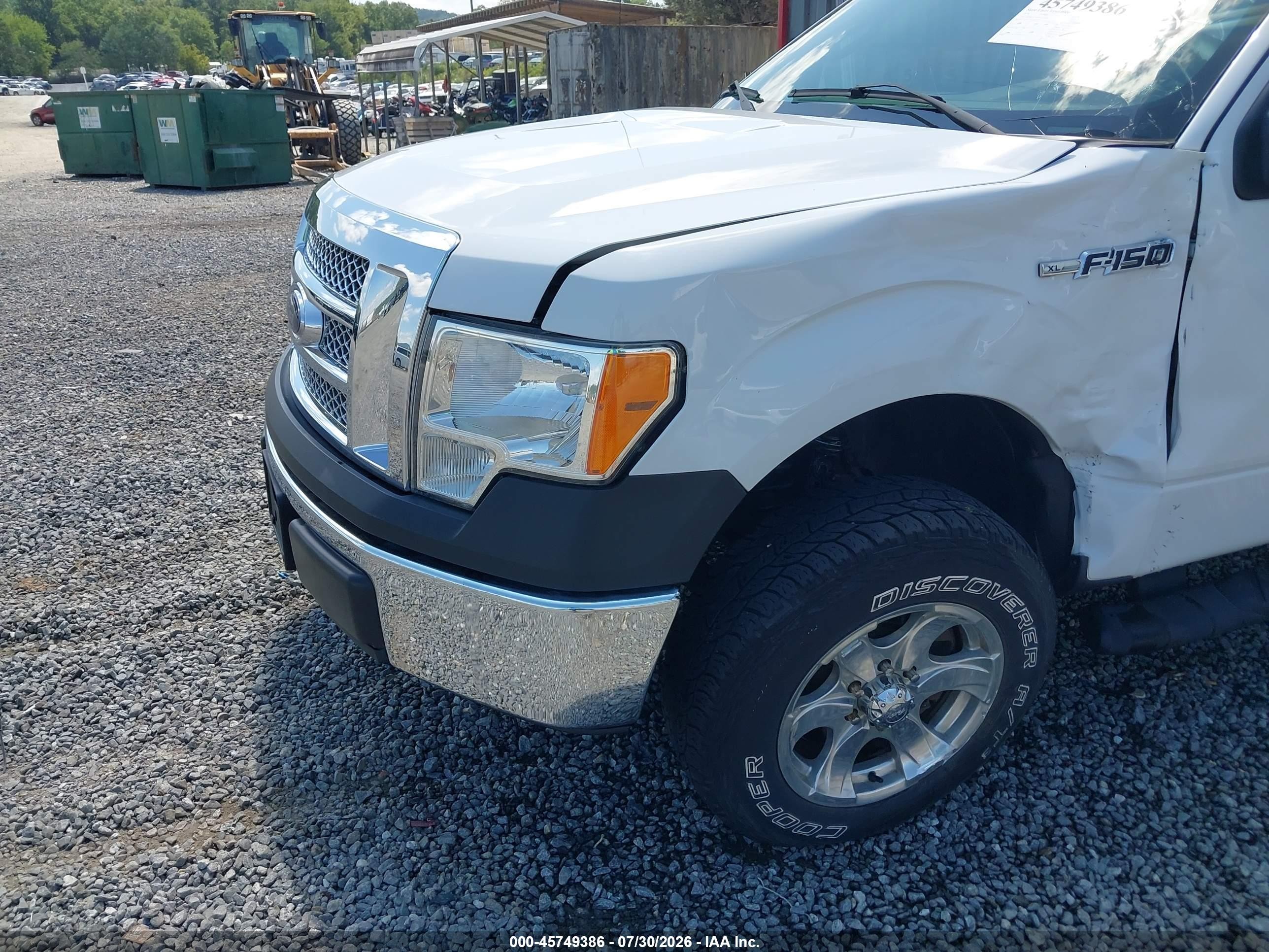 2014 Ford F-150 Xl Белый vin: 1FTMF1CM9EFA23091