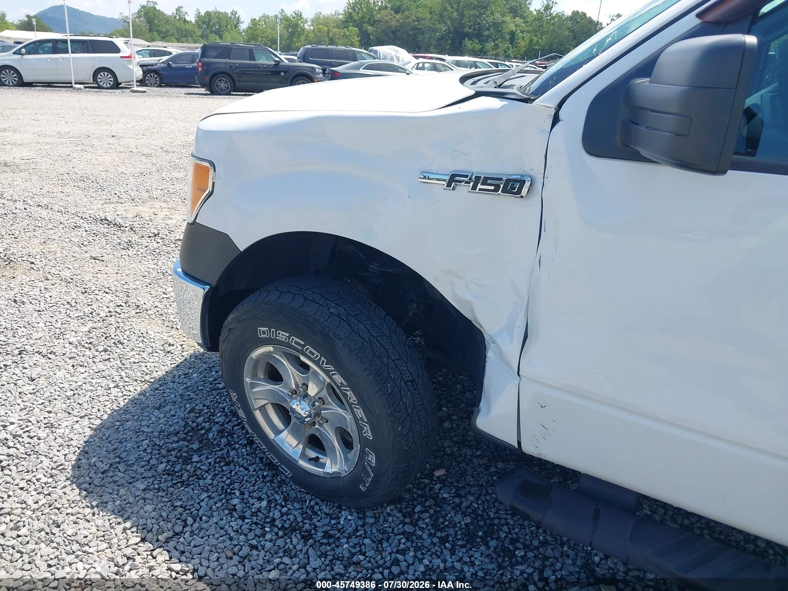2014 Ford F-150 Xl Белый vin: 1FTMF1CM9EFA23091