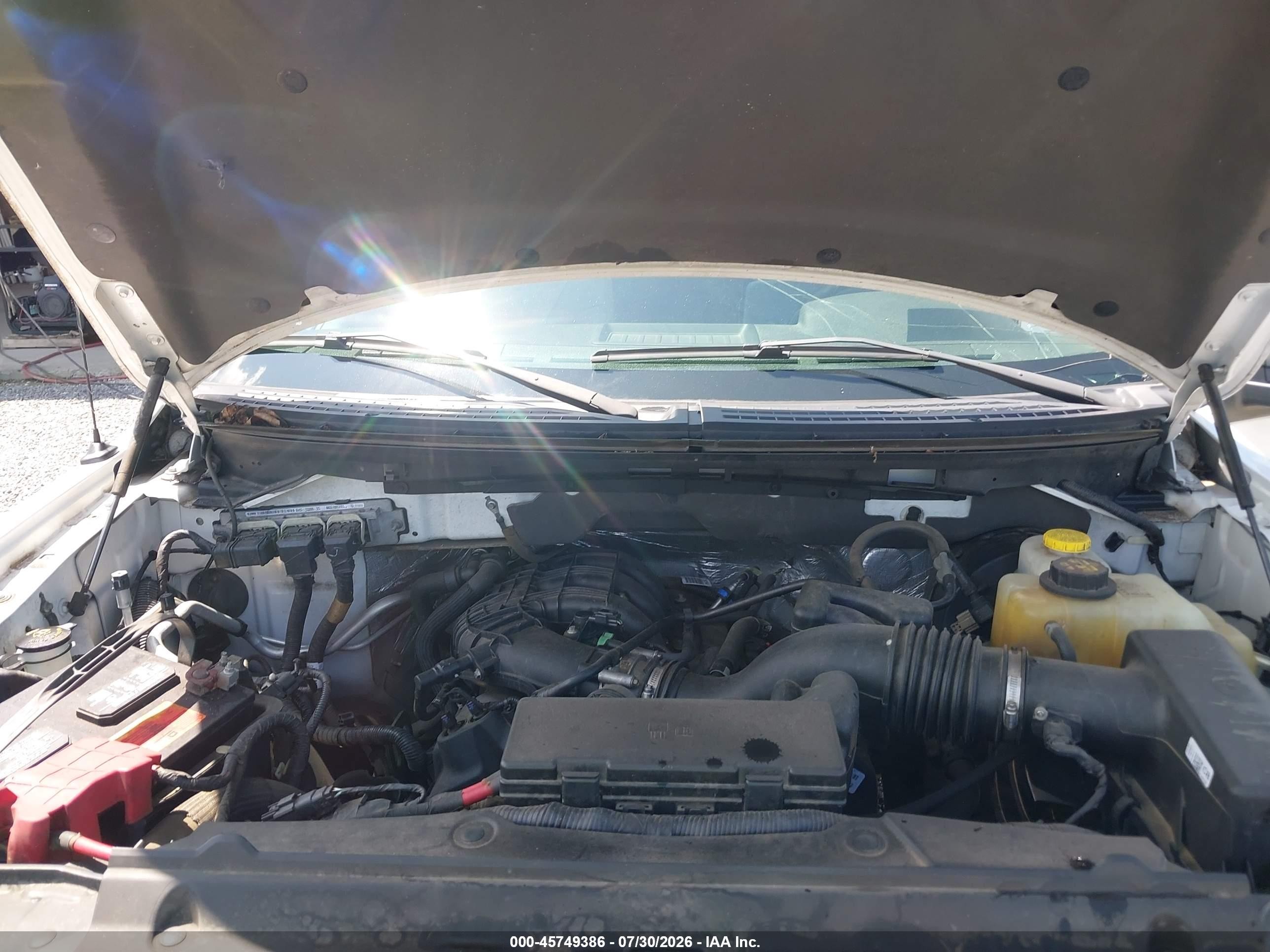 2014 Ford F-150 Xl Белый vin: 1FTMF1CM9EFA23091