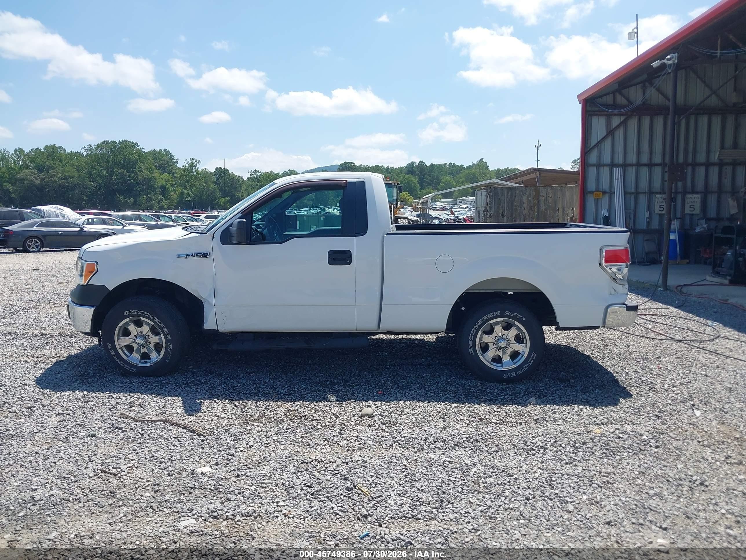 2014 Ford F-150 Xl Белый vin: 1FTMF1CM9EFA23091