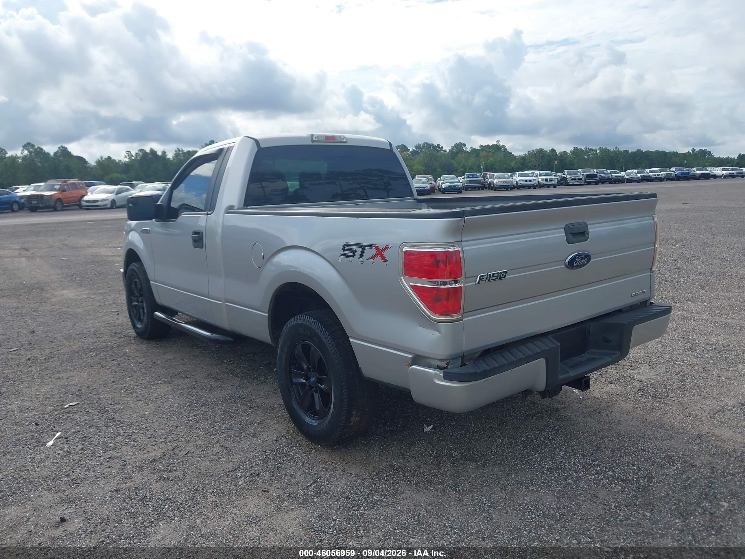 2014 Ford F-150 Stx Gray vin: 1FTMF1CM9EKF87069