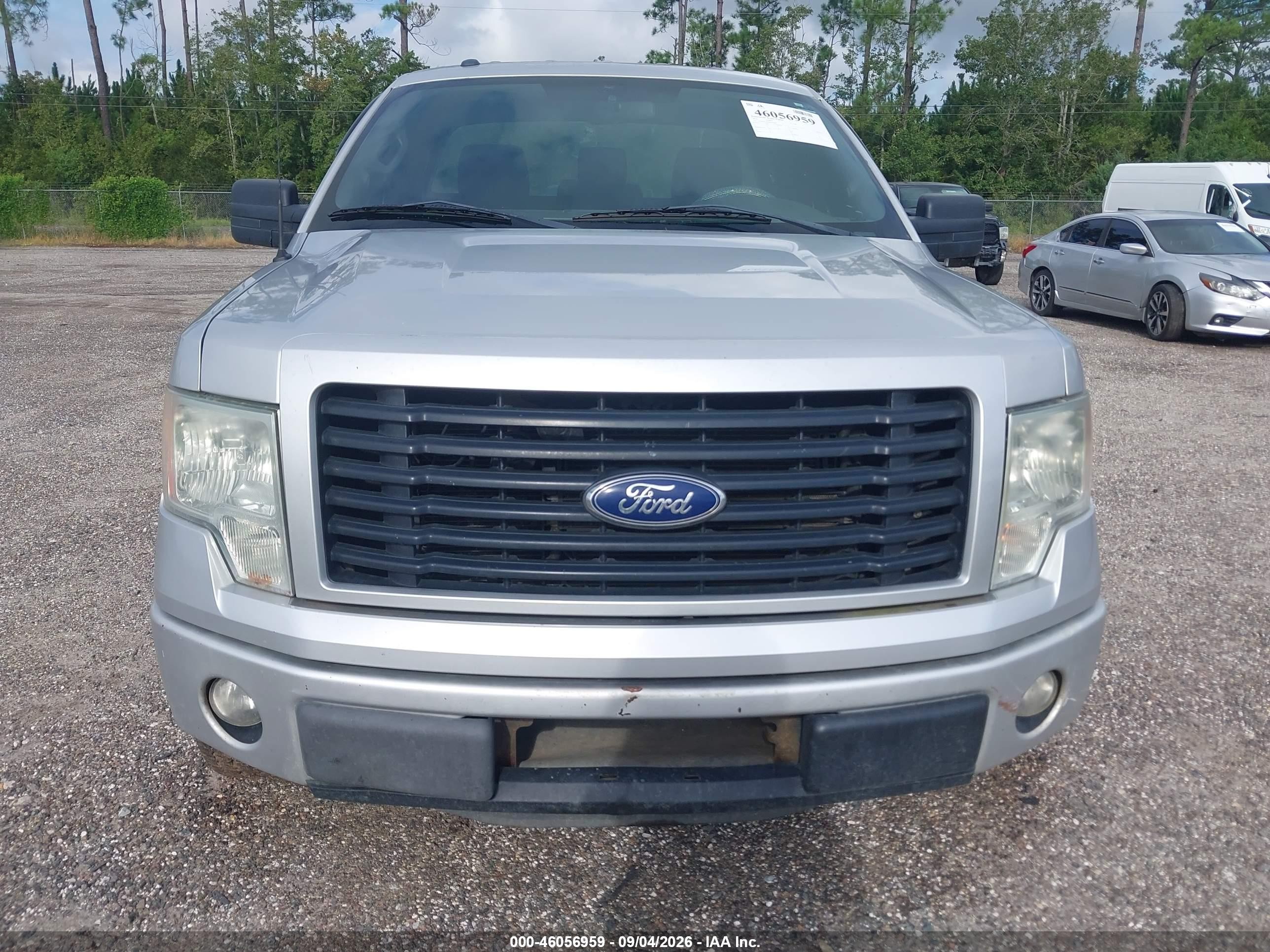 2014 Ford F-150 Stx Gray vin: 1FTMF1CM9EKF87069