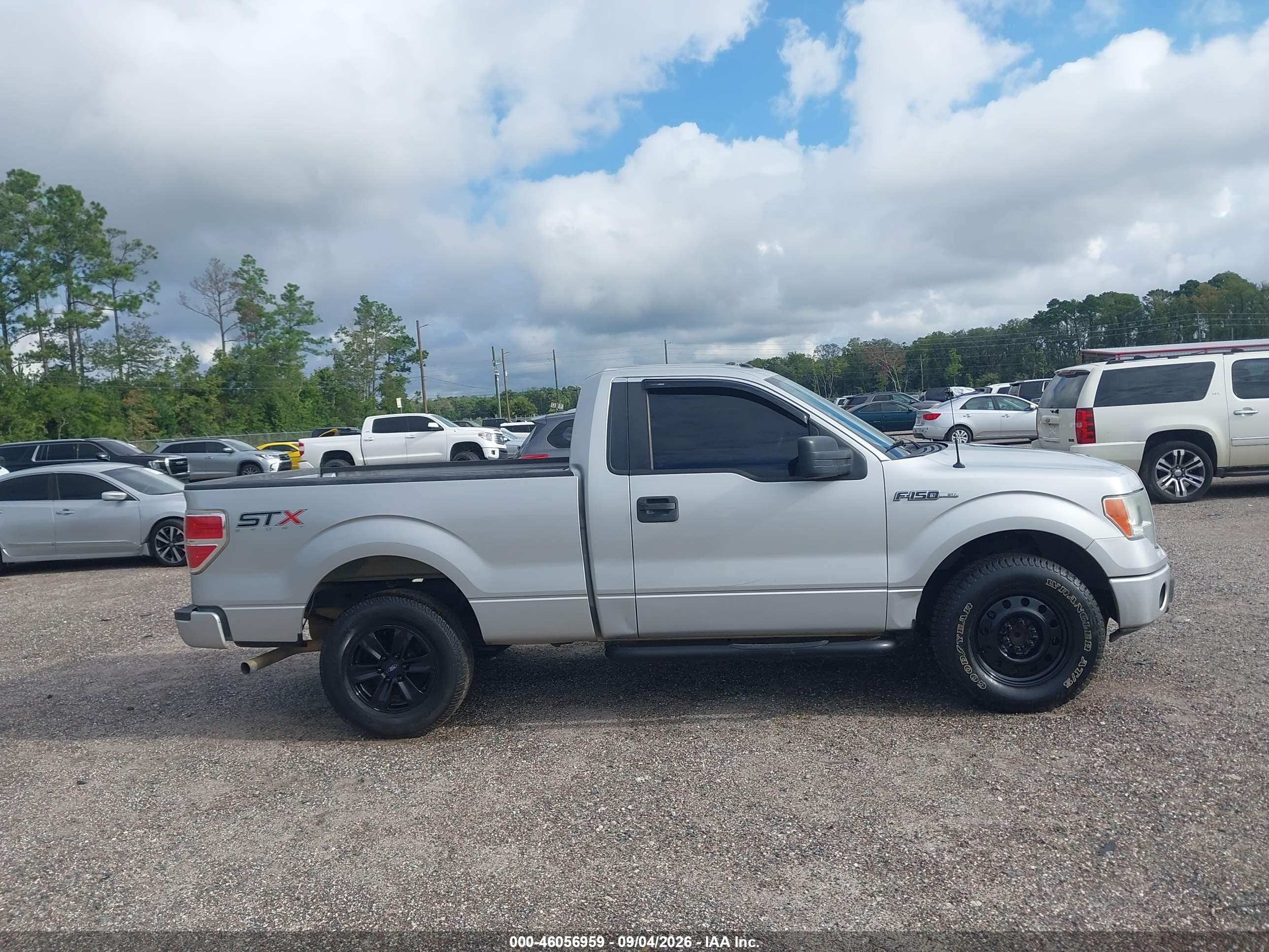 2014 Ford F-150 Stx Gray vin: 1FTMF1CM9EKF87069