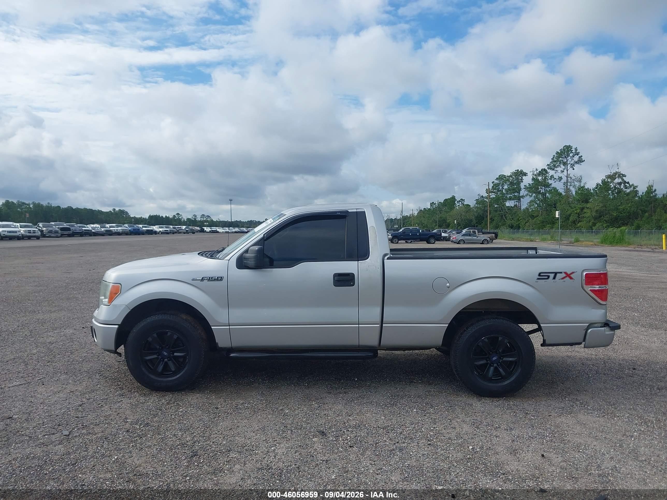 2014 Ford F-150 Stx Gray vin: 1FTMF1CM9EKF87069