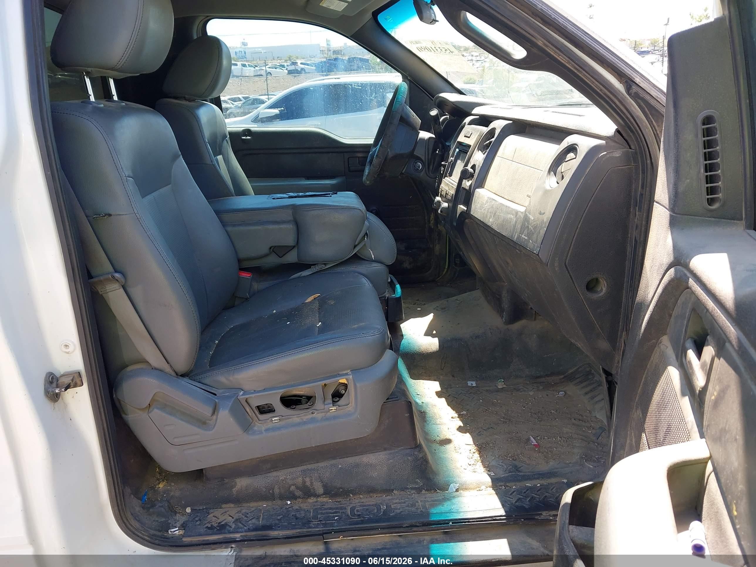 2011 Ford F-150 Xl White vin: 1FTMF1CMXBKD31728