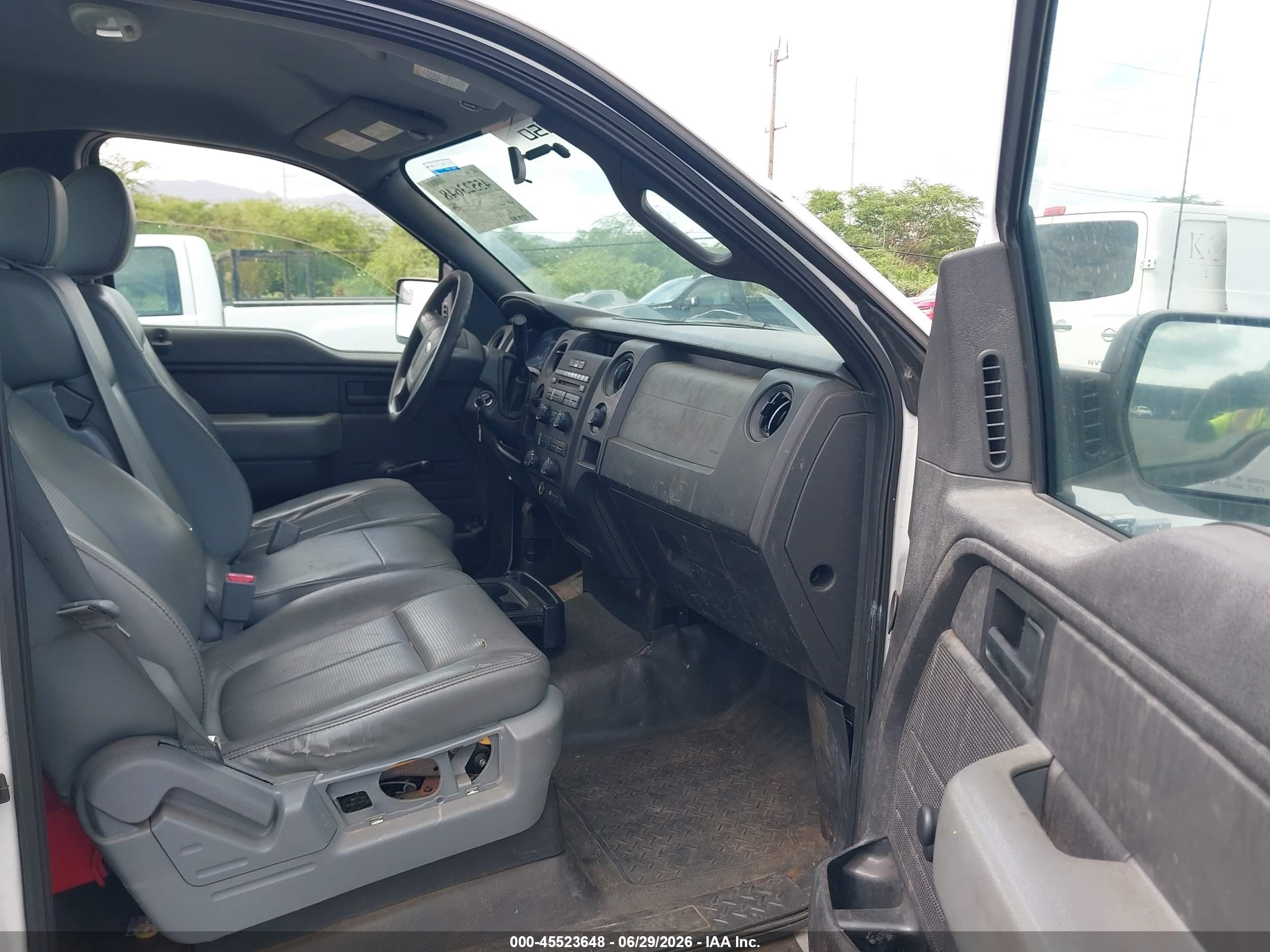 2011 Ford F-150 Stx/xl/xlt White vin: 1FTMF1CMXBKD32135