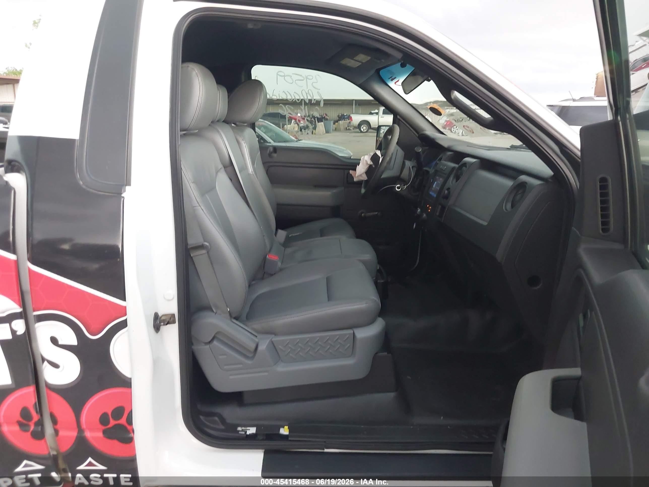 2011 Ford F-150 Stx/xl/xlt White vin: 1FTMF1CMXBKE10476