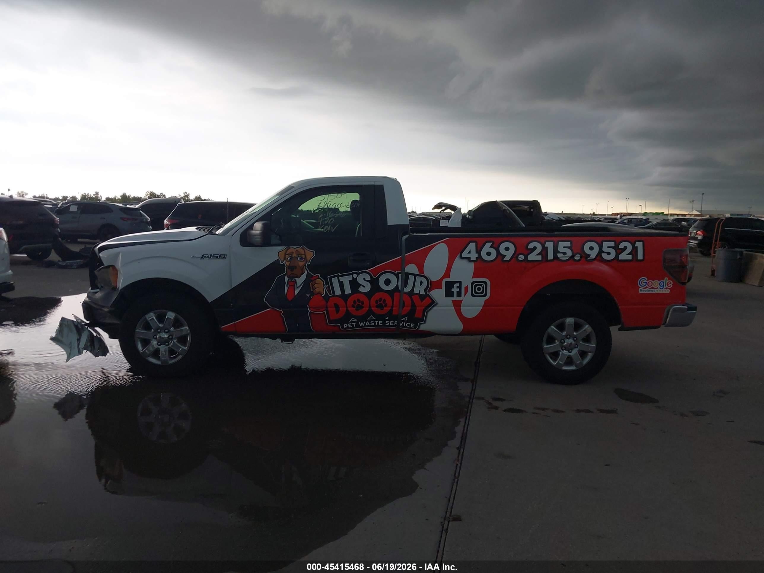 2011 Ford F-150 Stx/xl/xlt White vin: 1FTMF1CMXBKE10476
