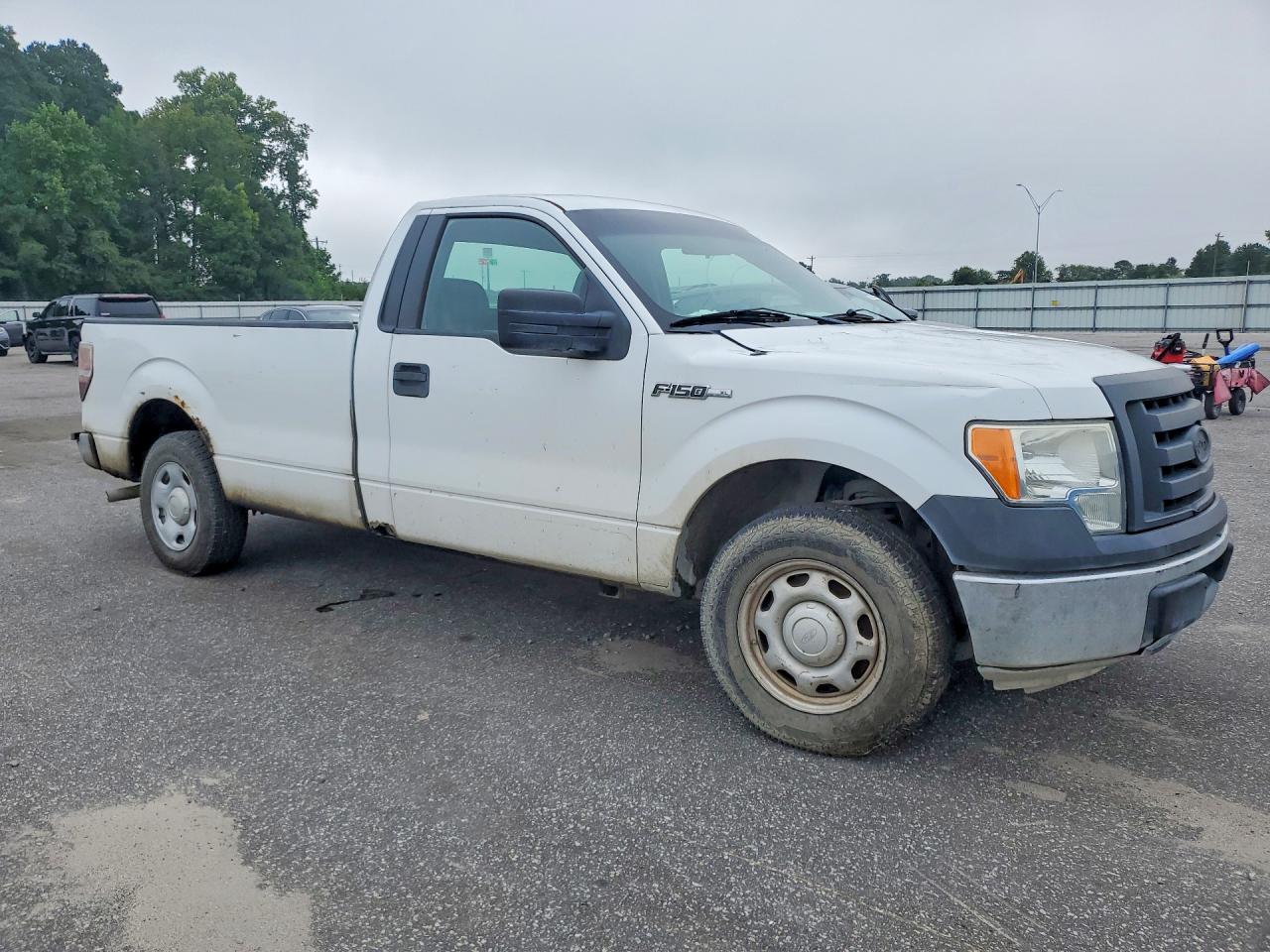 2012 Ford F150 White vin: 1FTMF1CMXCKE08678