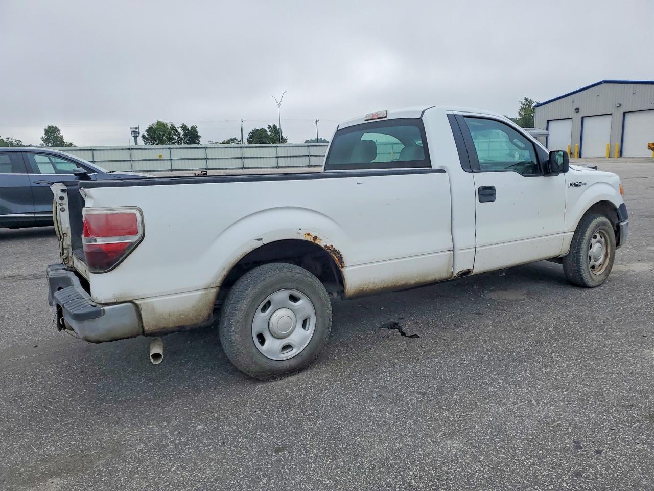 2012 Ford F150 White vin: 1FTMF1CMXCKE08678