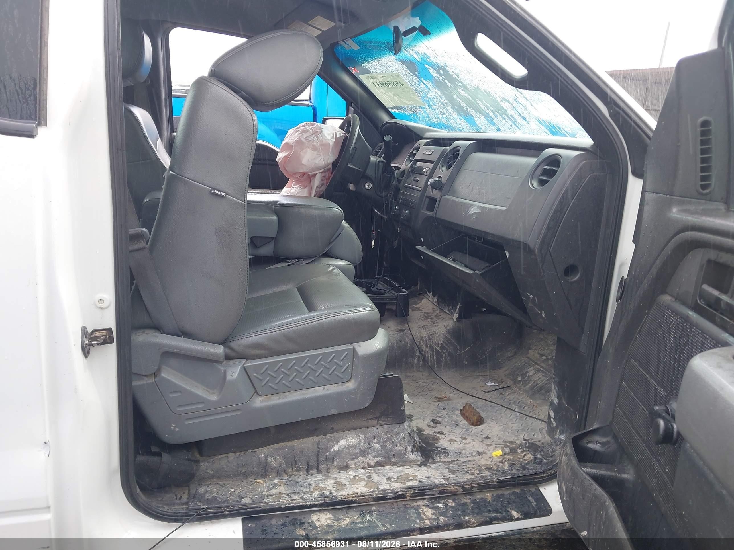 2013 Ford F-150 Xl White vin: 1FTMF1CMXDKD35779