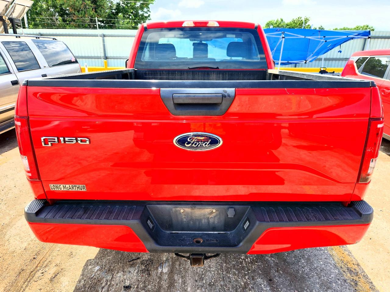 2017 Ford F150 Red vin: 1FTMF1CP0HKC98208