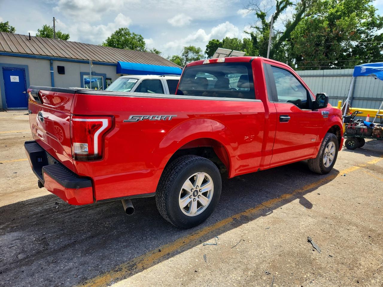 2017 Ford F150 Red vin: 1FTMF1CP0HKC98208