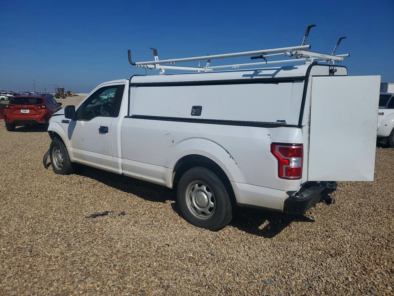 2019 Ford F150 White vin: 1FTMF1CP4KKC16777