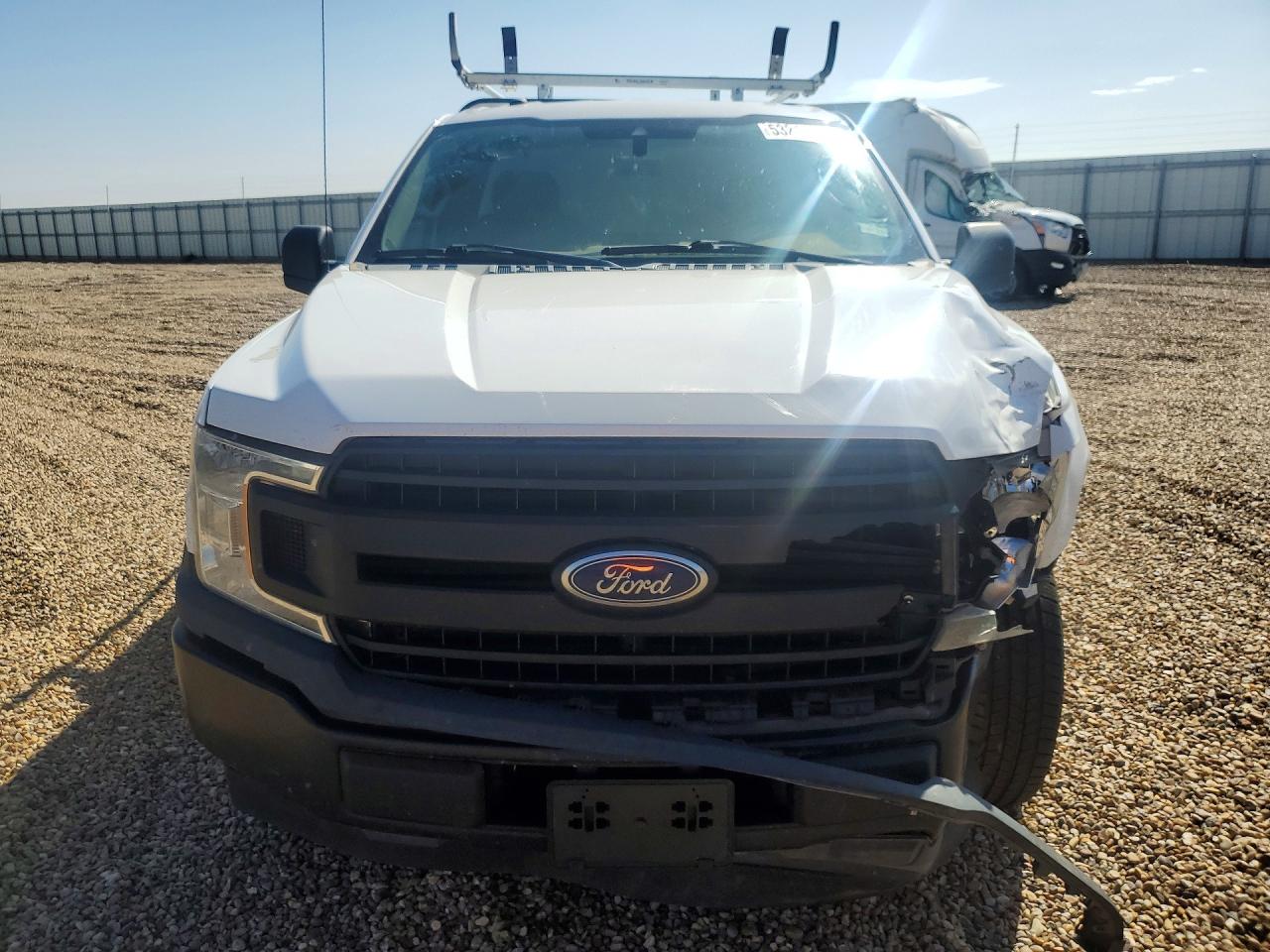 2019 Ford F150 White vin: 1FTMF1CP4KKC16777