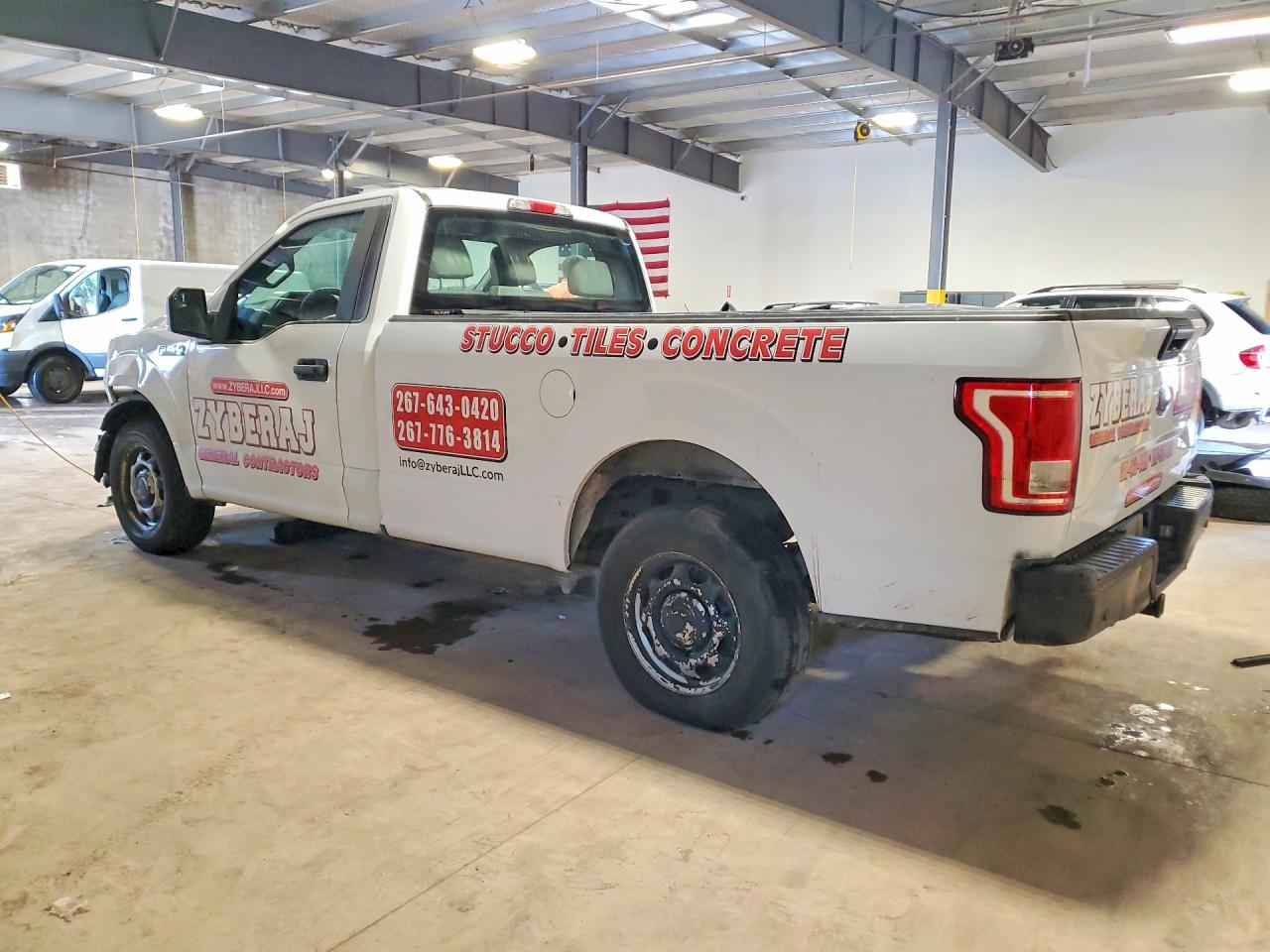2015 Ford F150 Белый vin: 1FTMF1CP5FKD45052