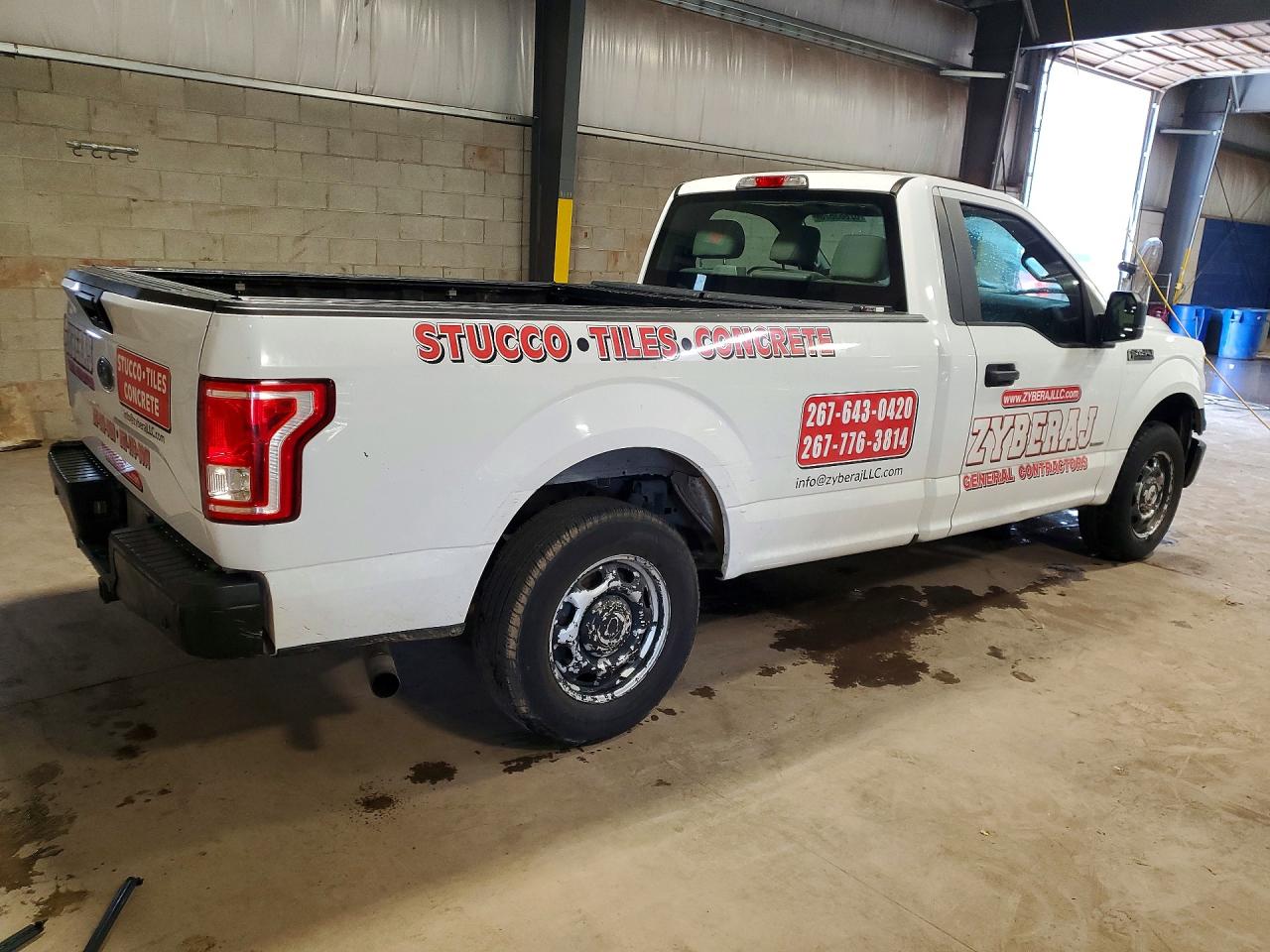 2015 Ford F150 Белый vin: 1FTMF1CP5FKD45052