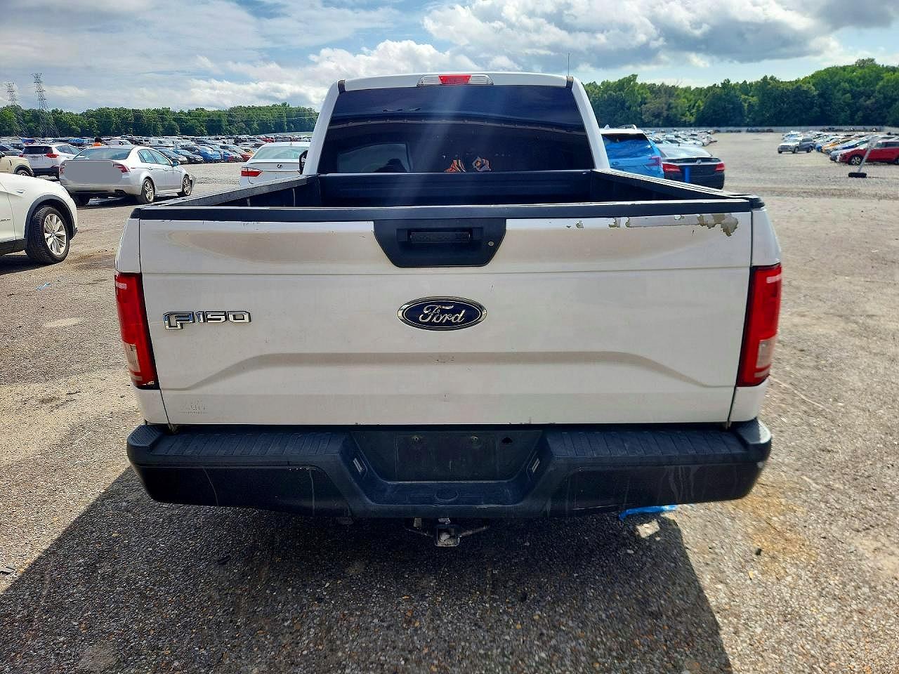 2015 Ford F150 Белый vin: 1FTMF1CP9FKE52959