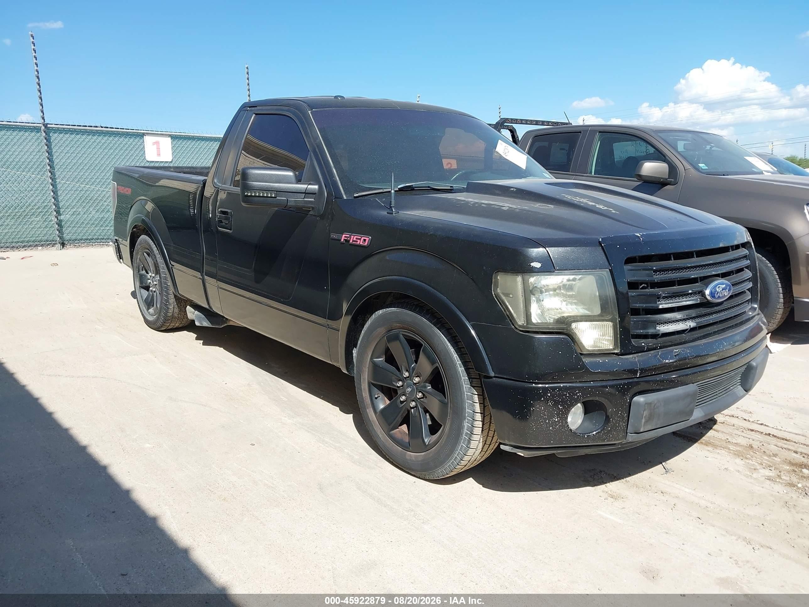 2014 Ford F-150 Fx2 Tremor Black vin: 1FTMF1CT5EFA13052