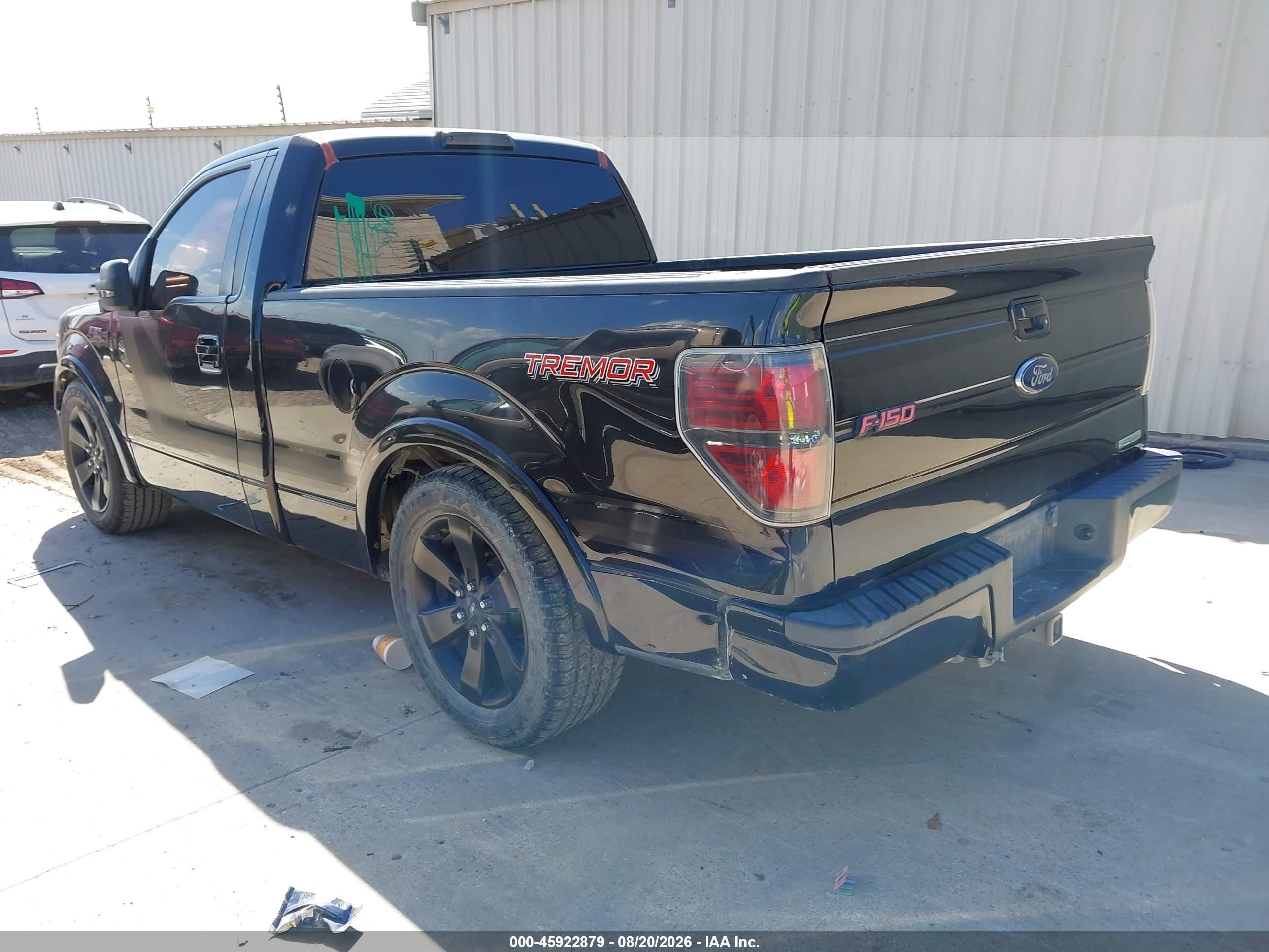 2014 Ford F-150 Fx2 Tremor Black vin: 1FTMF1CT5EFA13052