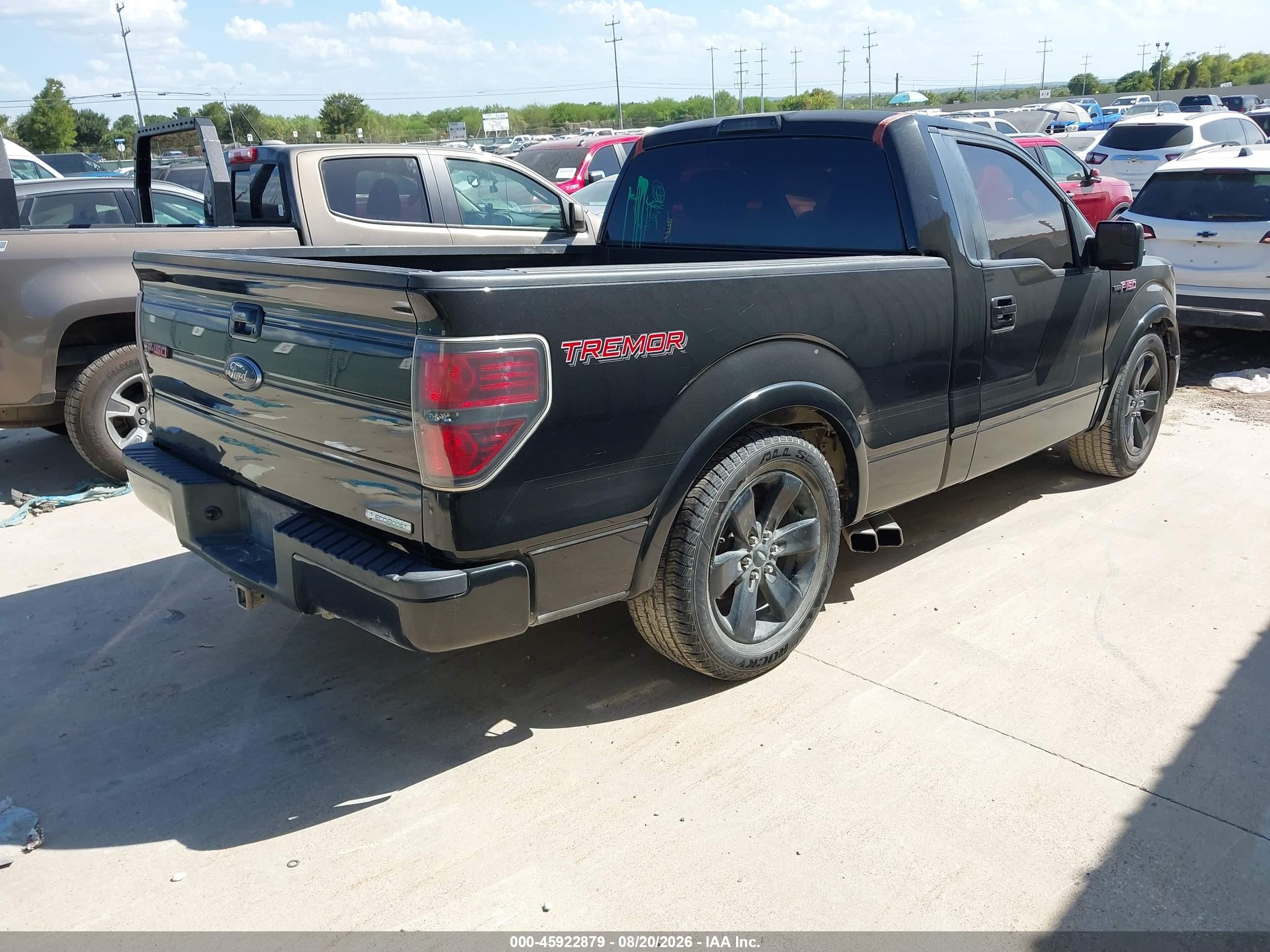 2014 Ford F-150 Fx2 Tremor Black vin: 1FTMF1CT5EFA13052