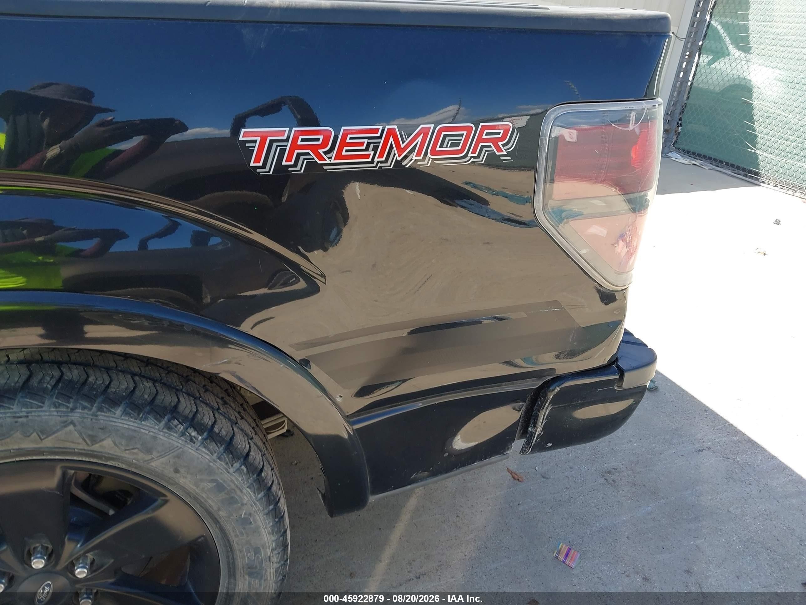 2014 Ford F-150 Fx2 Tremor Black vin: 1FTMF1CT5EFA13052