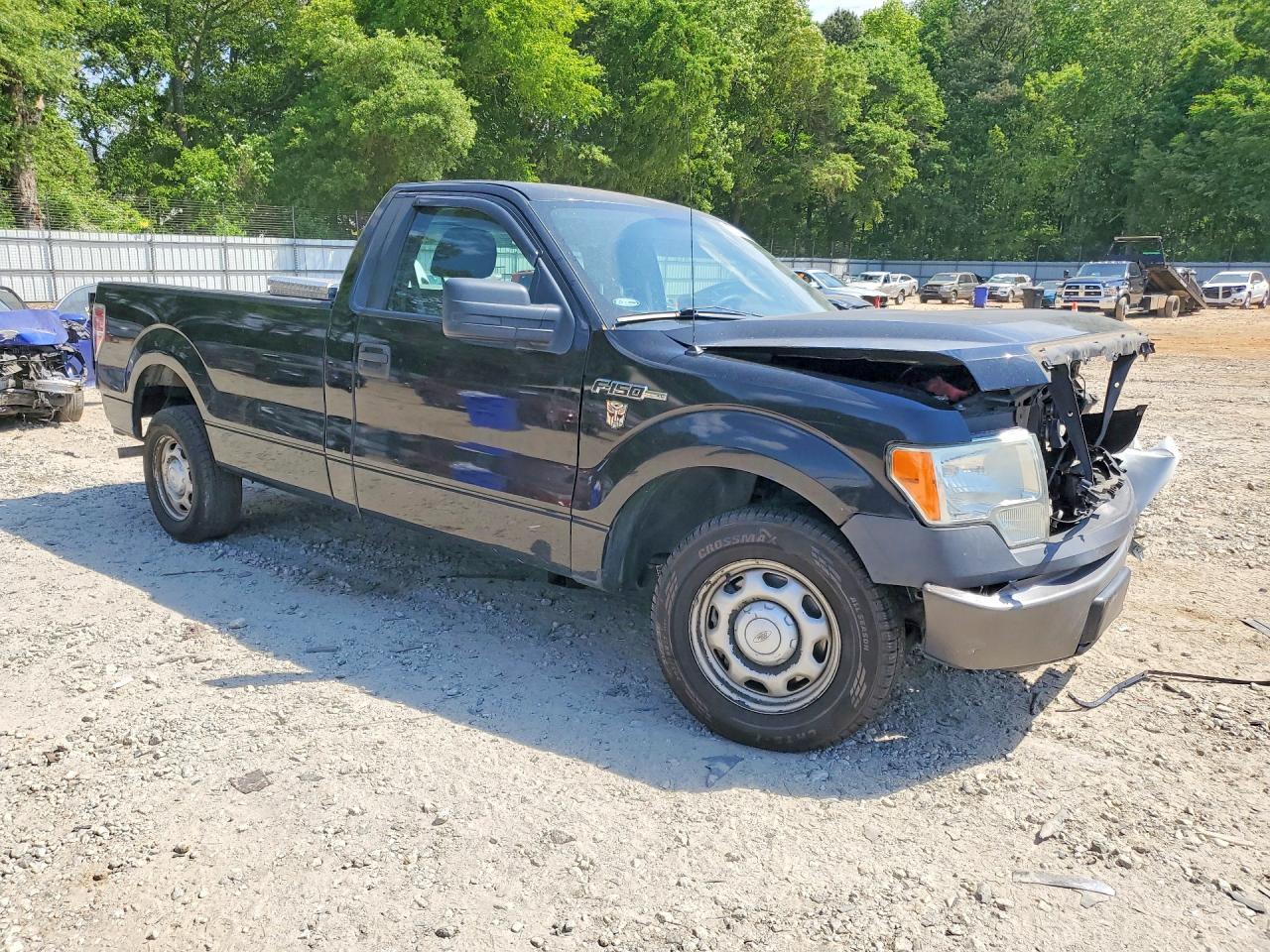 2010 Ford F150 Black vin: 1FTMF1CW0AKA21135