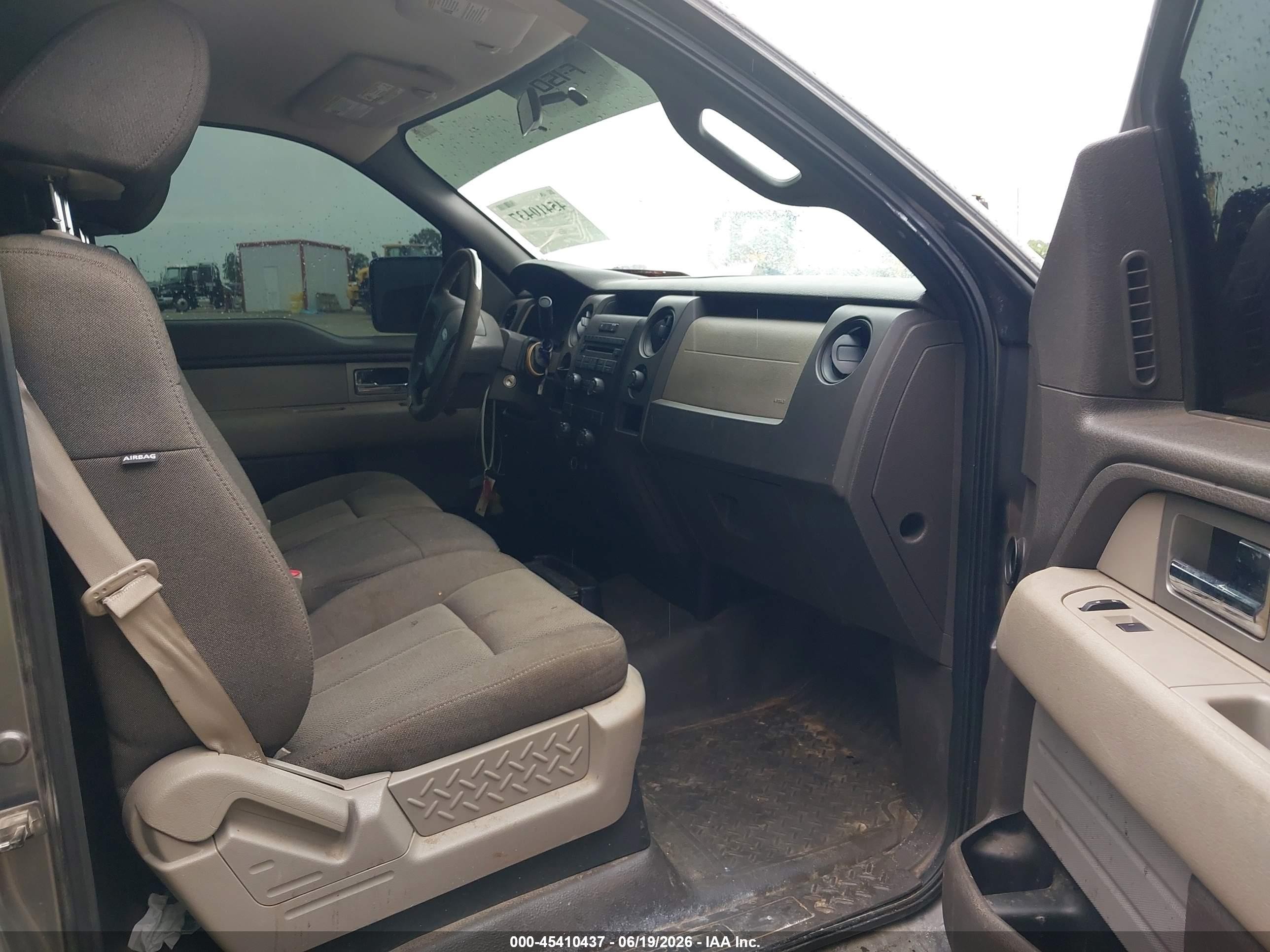 2010 Ford F-150 Stx/xl/xl W/mid-box Prep/xlt/xlt W/mid-box Prep Gray vin: 1FTMF1CW0AKA21636