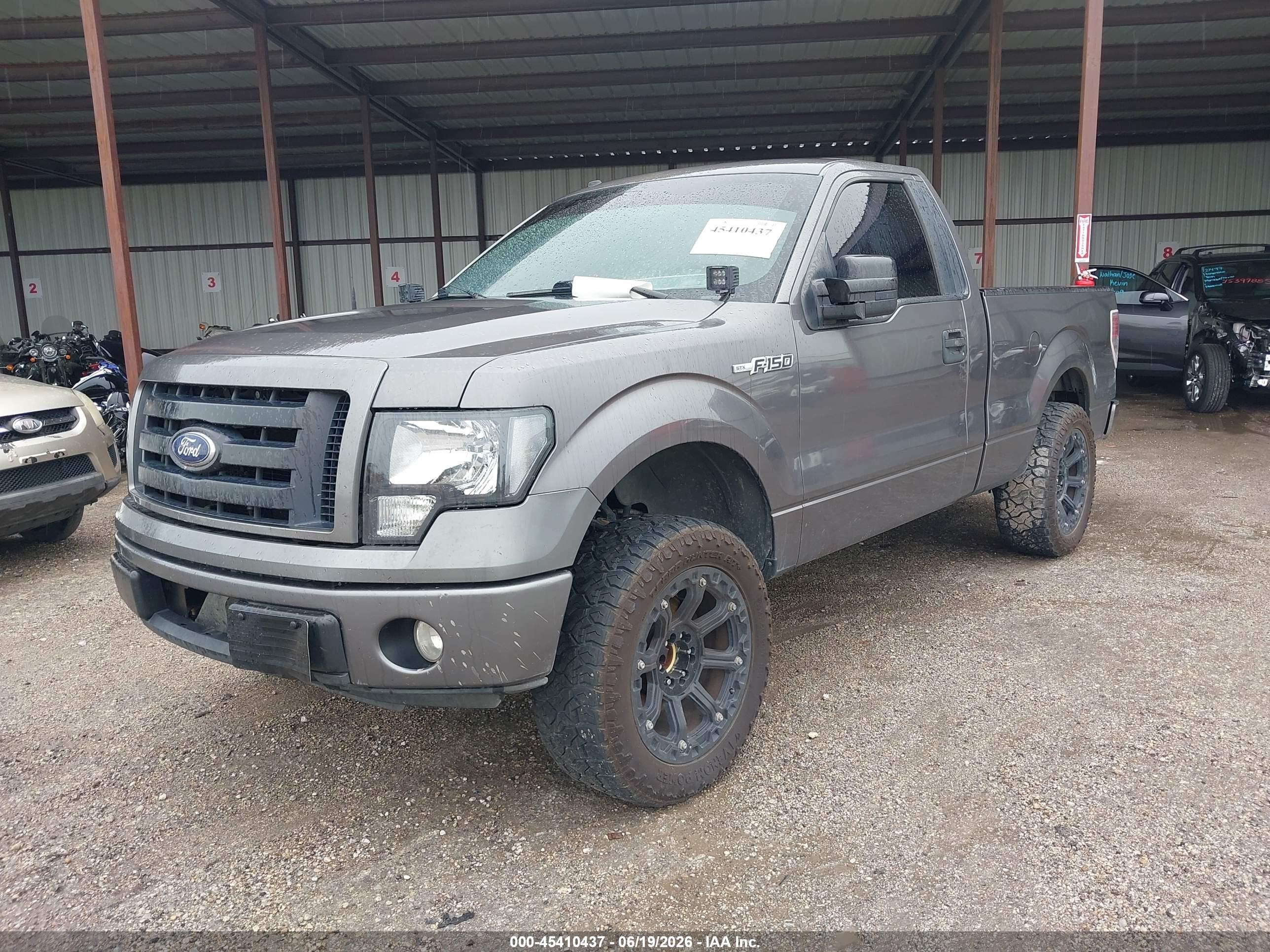 2010 Ford F-150 Stx/xl/xl W/mid-box Prep/xlt/xlt W/mid-box Prep Gray vin: 1FTMF1CW0AKA21636
