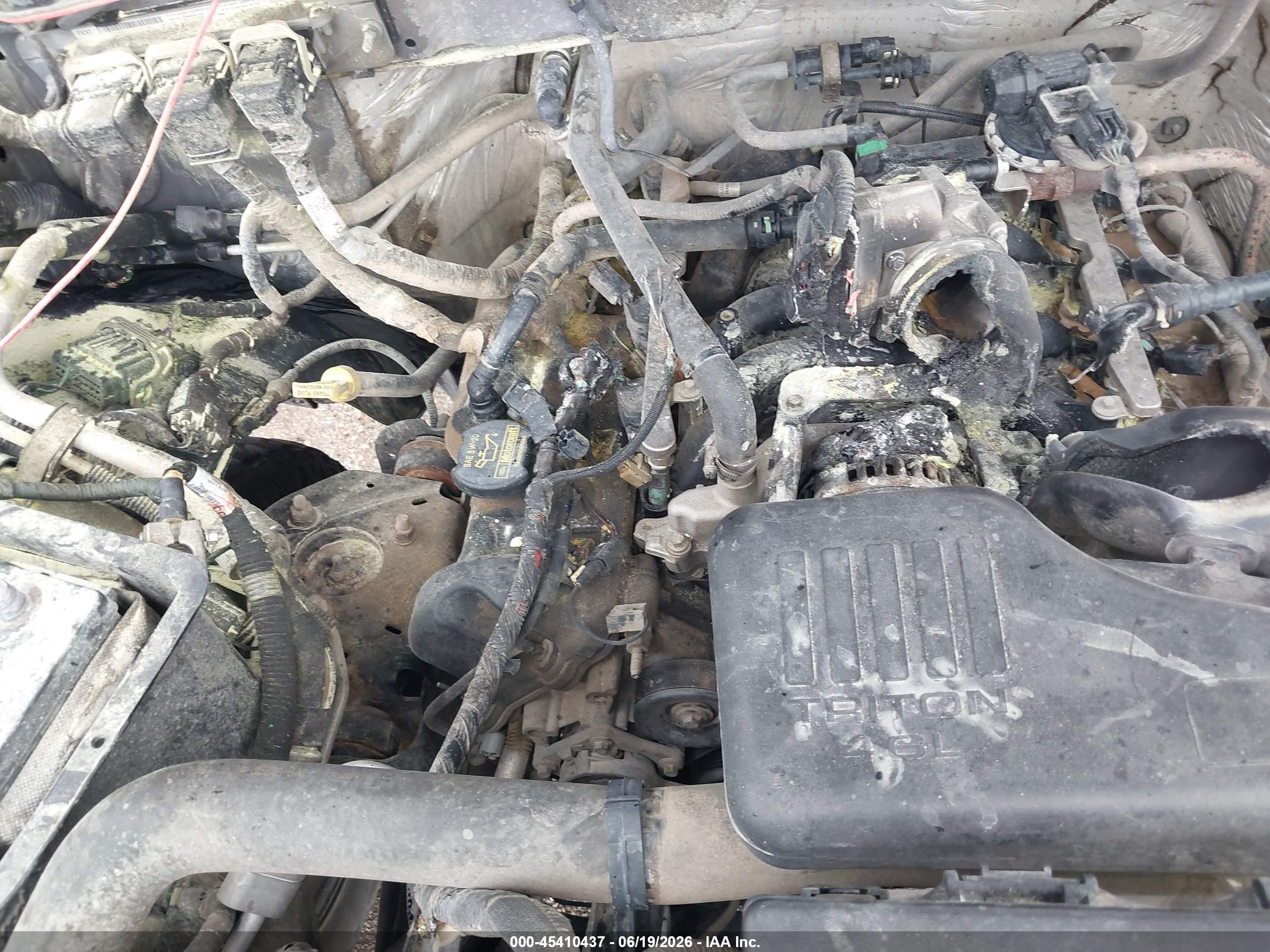 2010 Ford F-150 Stx/xl/xl W/mid-box Prep/xlt/xlt W/mid-box Prep Gray vin: 1FTMF1CW0AKA21636