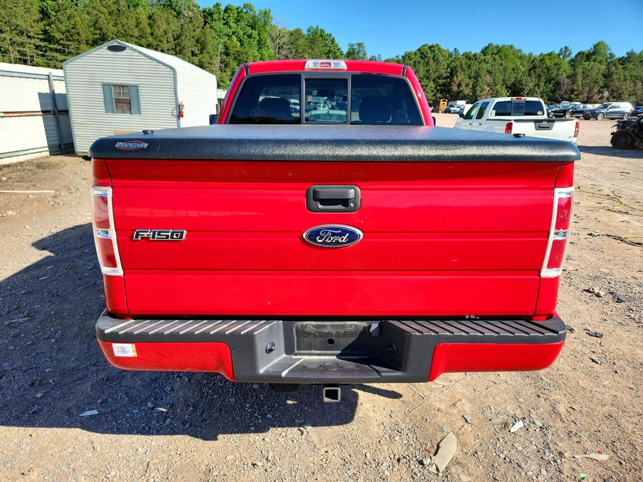 2010 Ford F150 Red vin: 1FTMF1CW0AKA82856