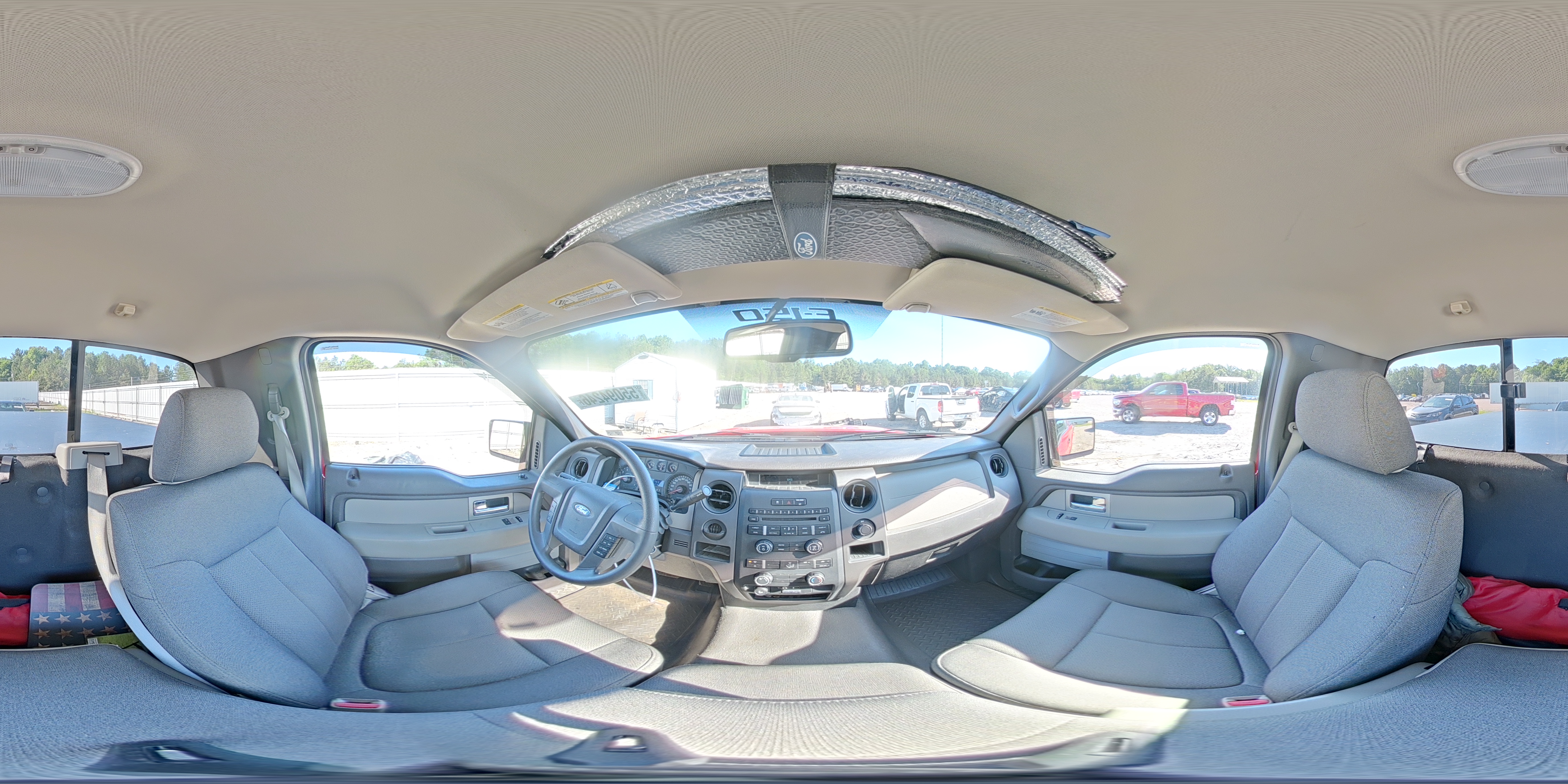2010 Ford F150 Red vin: 1FTMF1CW0AKA82856
