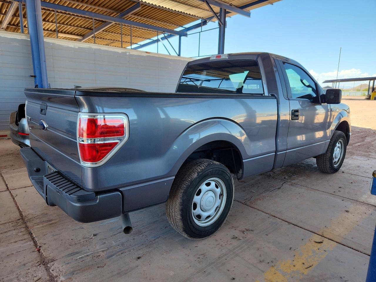 2010 Ford F150 Gray vin: 1FTMF1CW0AKE60464