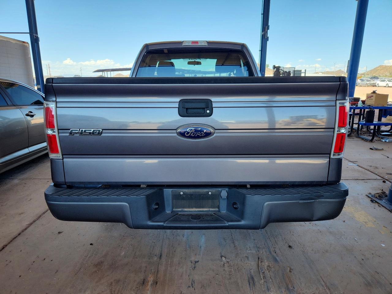 2010 Ford F150 Gray vin: 1FTMF1CW0AKE60464