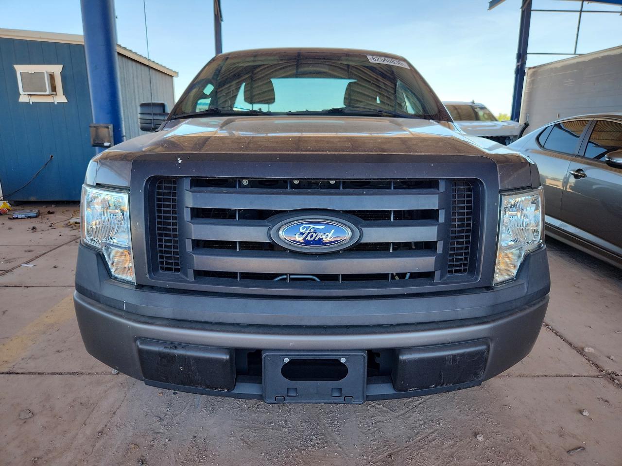 2010 Ford F150 Gray vin: 1FTMF1CW0AKE60464